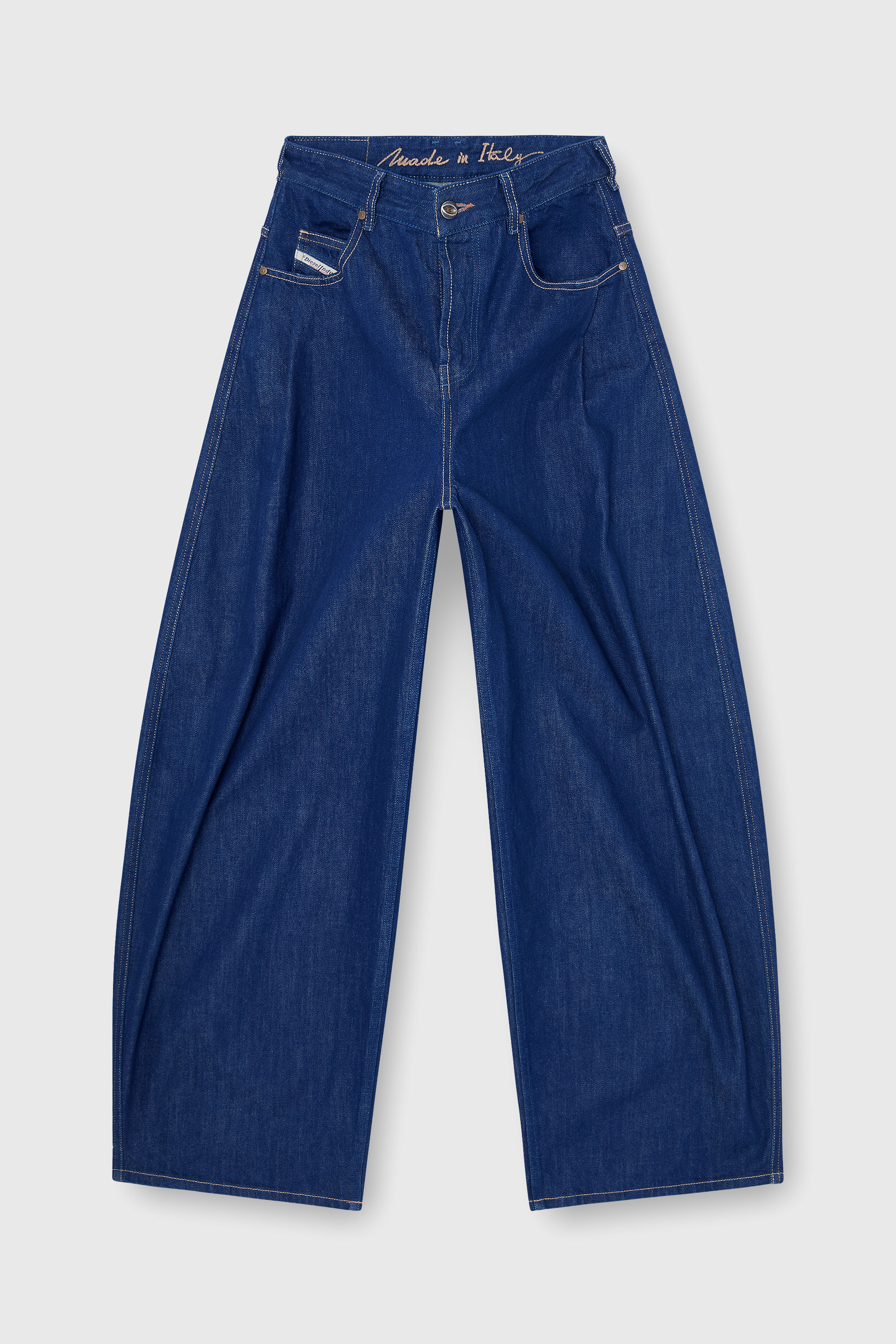 Diesel - Relaxed Jeans 1987 D-Khelz 09Q09 Femme, Bleu Fonc&eacute; - Image 8