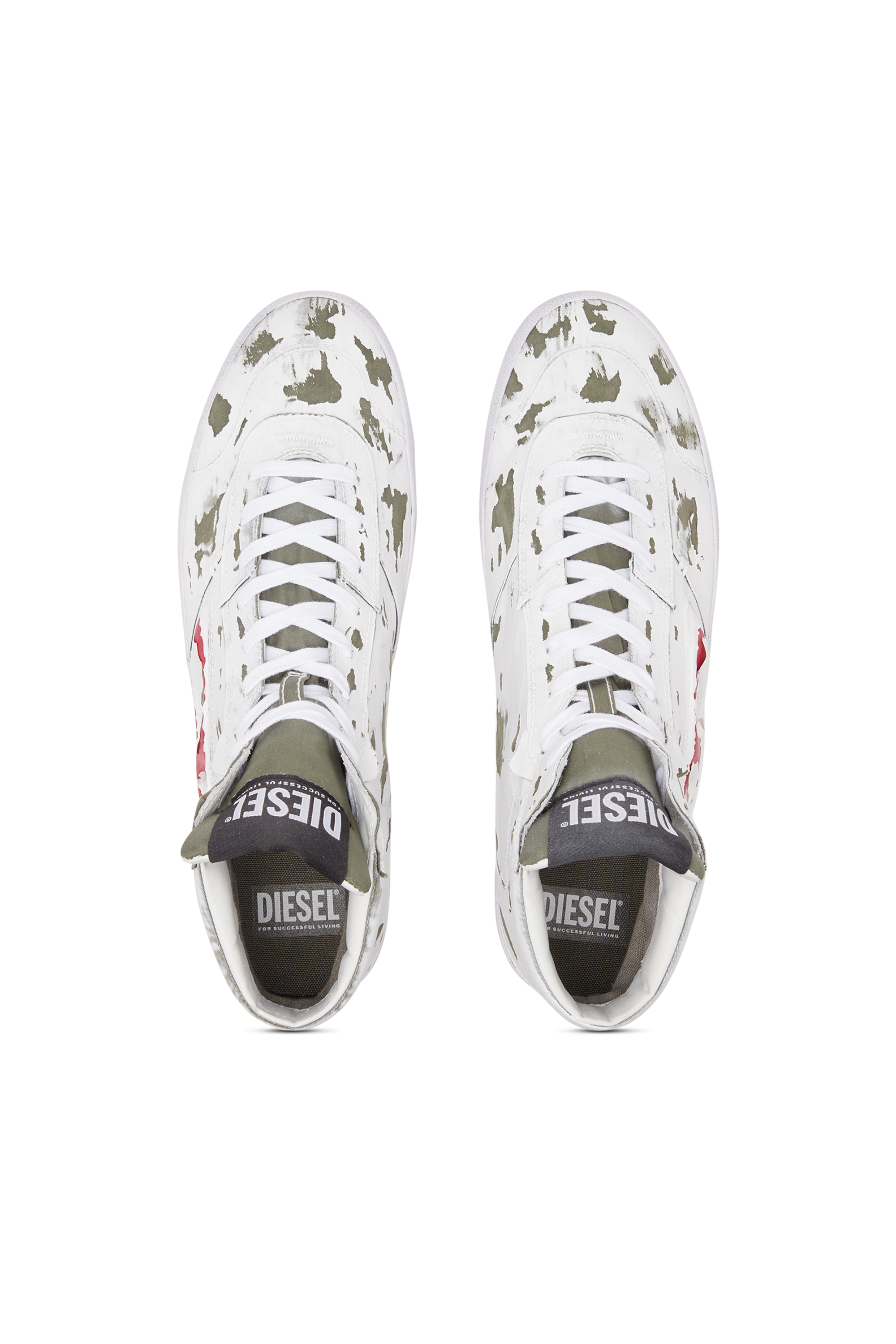 Diesel - S-LEROJI MID, Homme S-Leroji Mid-Sneakers montantes avec effet déchirure in Polychrome - Image 5