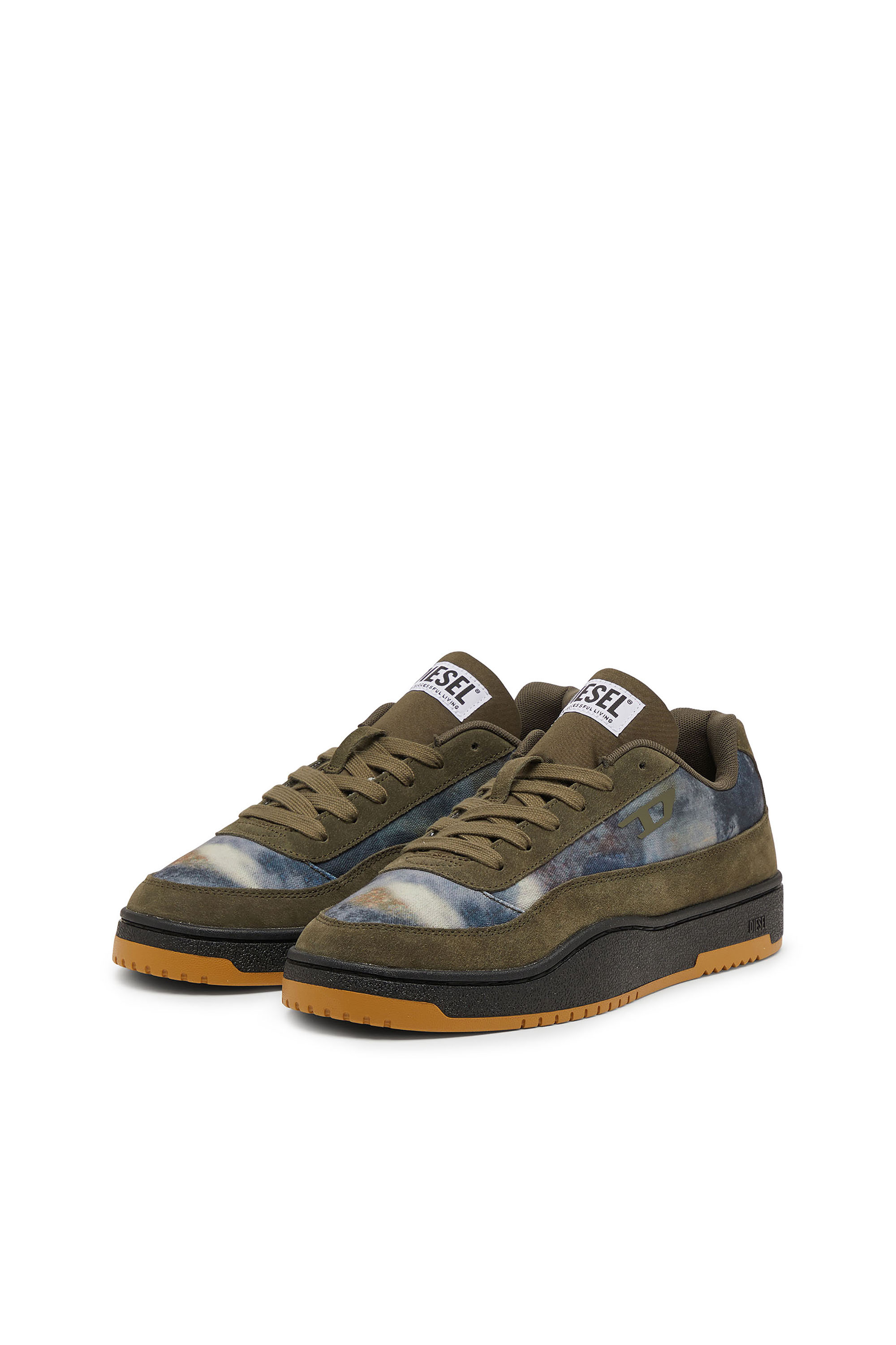 Diesel - S-TRACKER-D LOW, S-Tracker-D-Scarpe stringate in pelle Uomo in Multicolor - 7