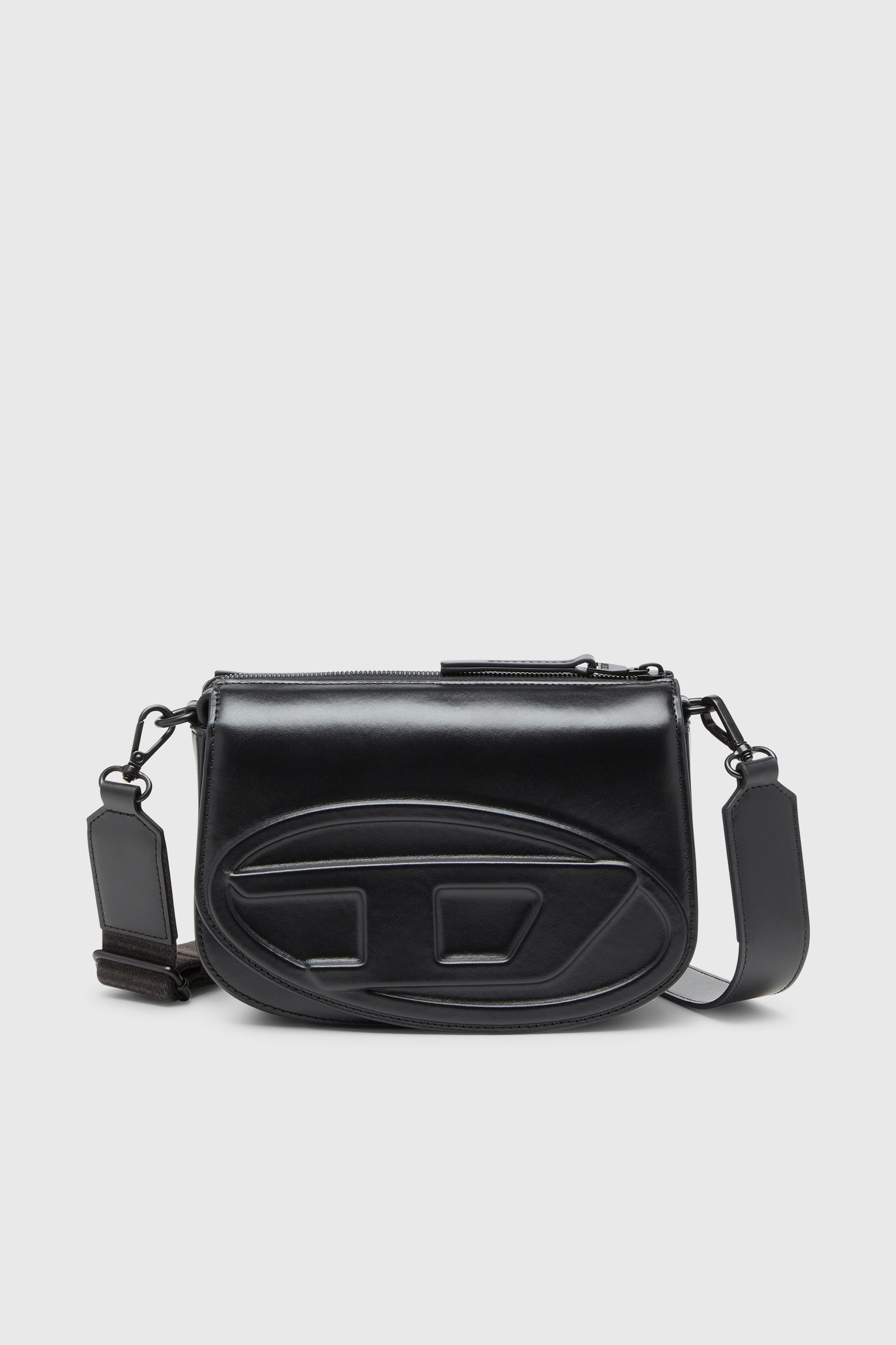 Diesel - 1DR CAMERA BAG, 1DR-Camera bag in pelle premium Unisex in Nero - 1