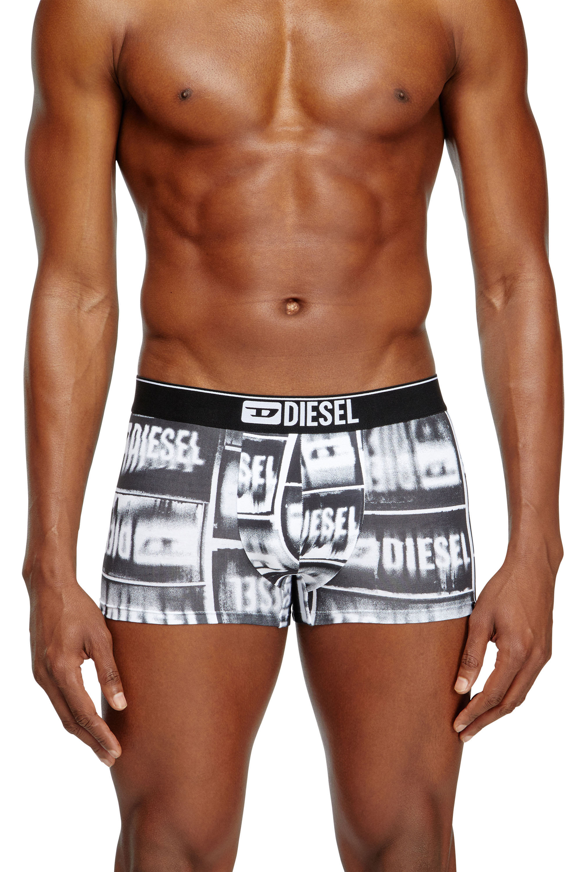 Diesel - DAMIEN-D-BOX-3PACK, Set di tre boxer in cotone stretch Uomo in Multicolor - 3
