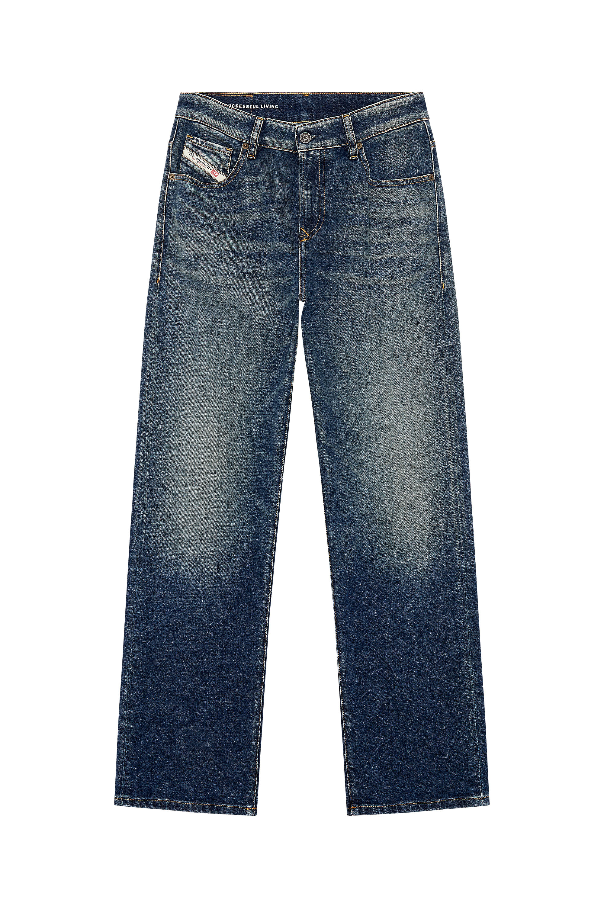 Diesel - Straight Jeans 1999 D-Reggy 09H49, Blu Scuro - Image 5