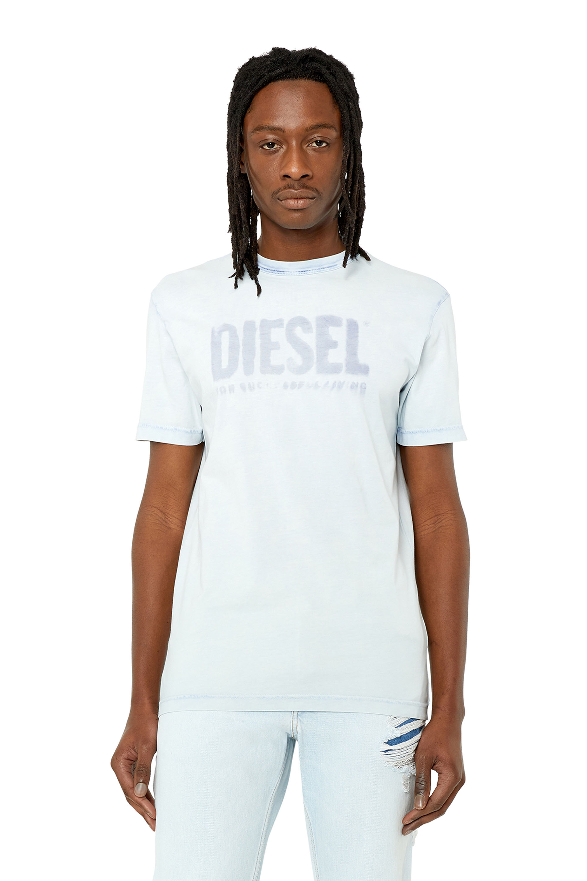 Diesel - T-DIEGOR-E6, Bleu Clair - Image 1