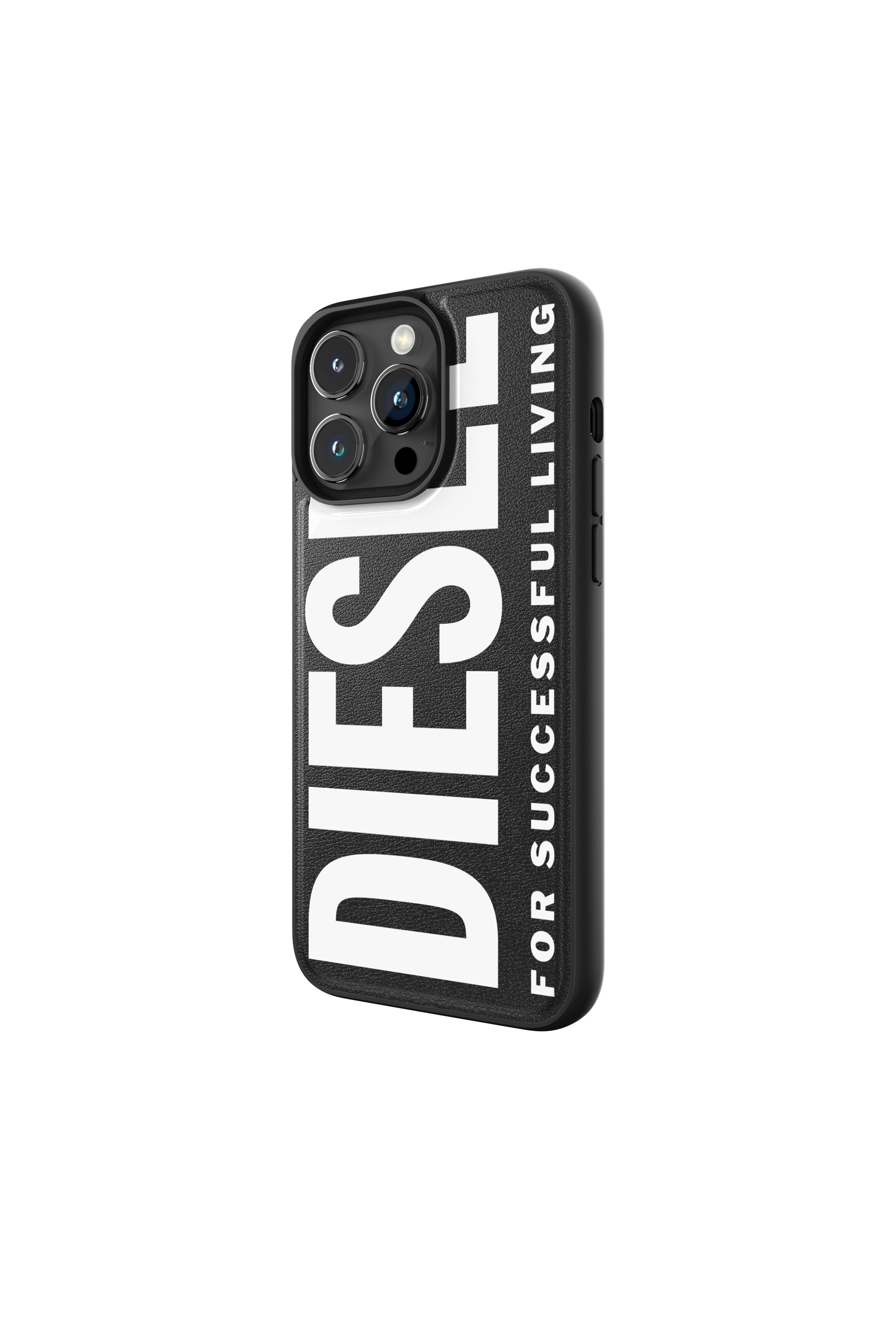 Diesel - 54168 MOULDED CASE, Mixte Coque moulée iP15 Pro Max in Noir - Image 4