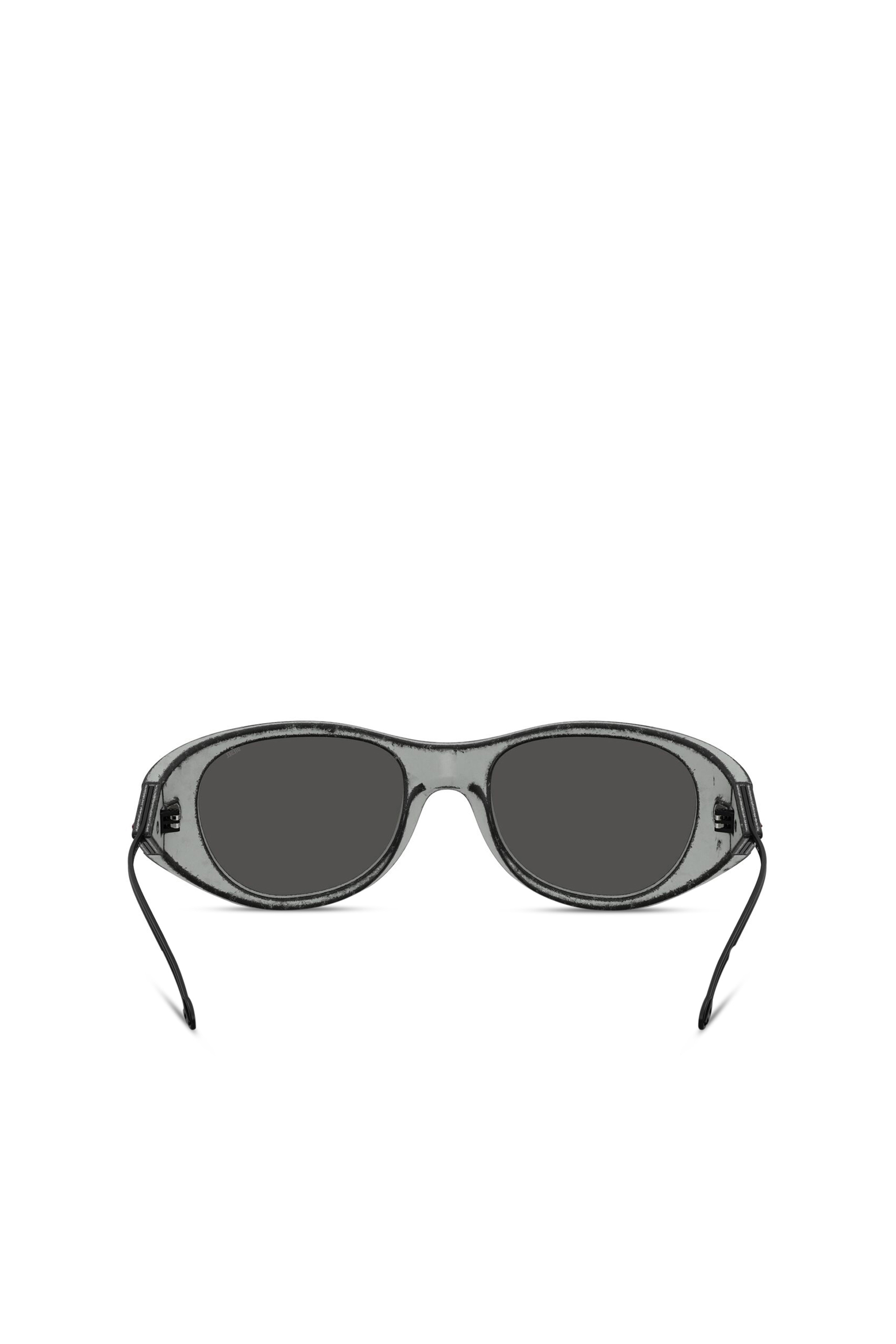 Diesel - 0DL3003, Unisex Ovale Sonnenbrille in Schwarz/Grau - 3