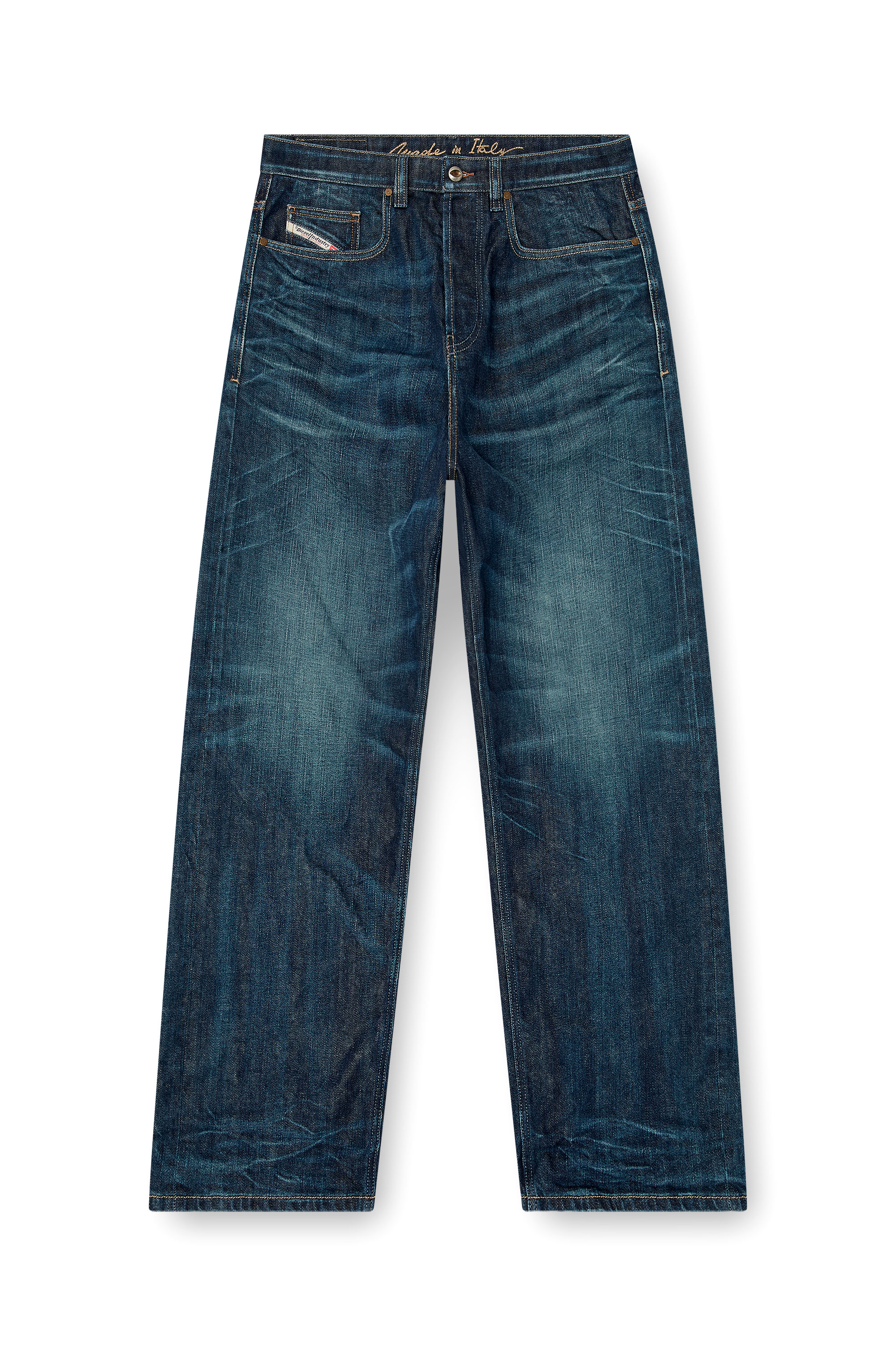 Diesel - Herren Relaxed Jeans 2001 D-Macro 09Q04, Dunkelblau - 6