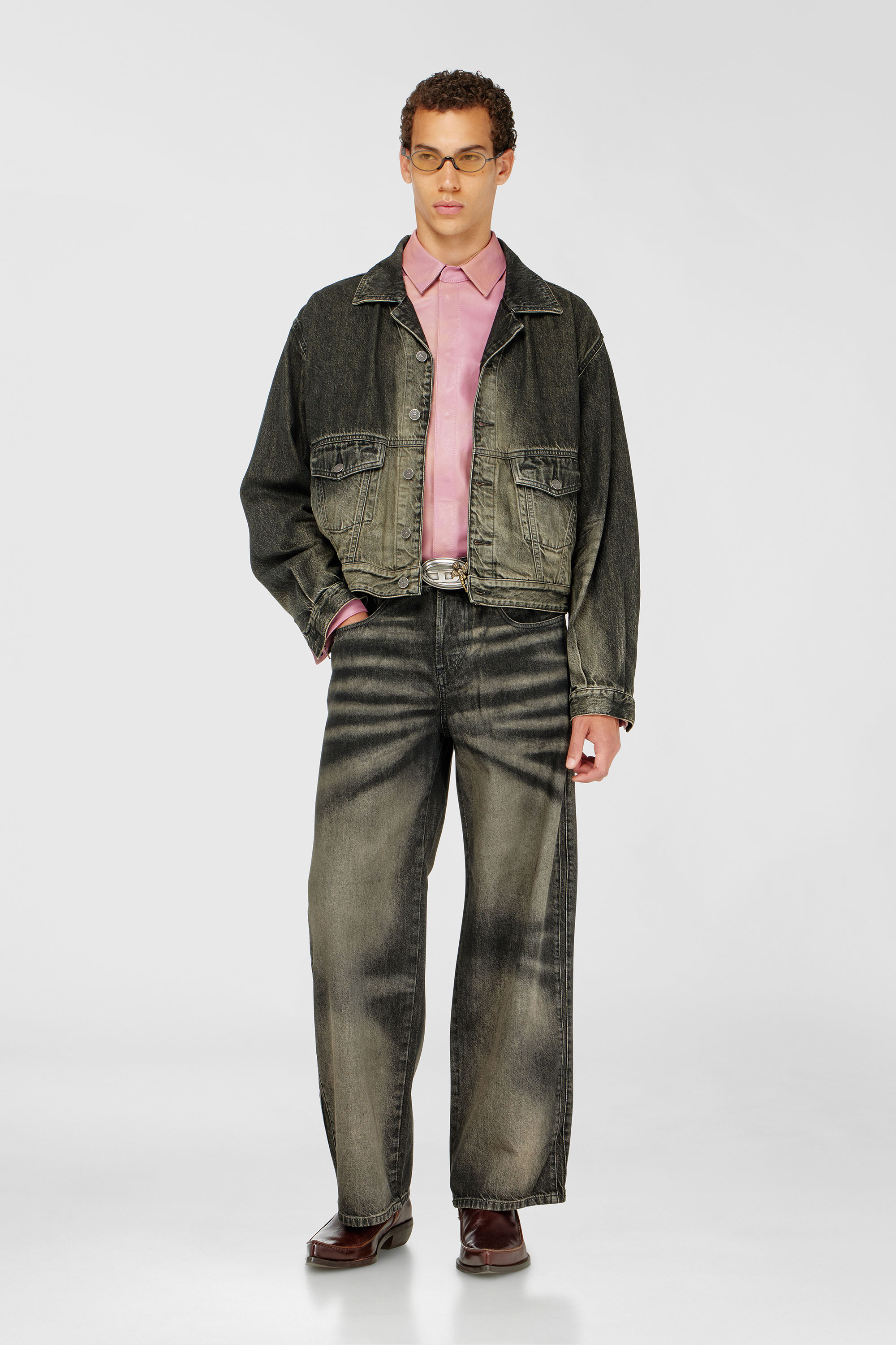 Jeans Relaxed Taille Haute 1982 D-Hakou