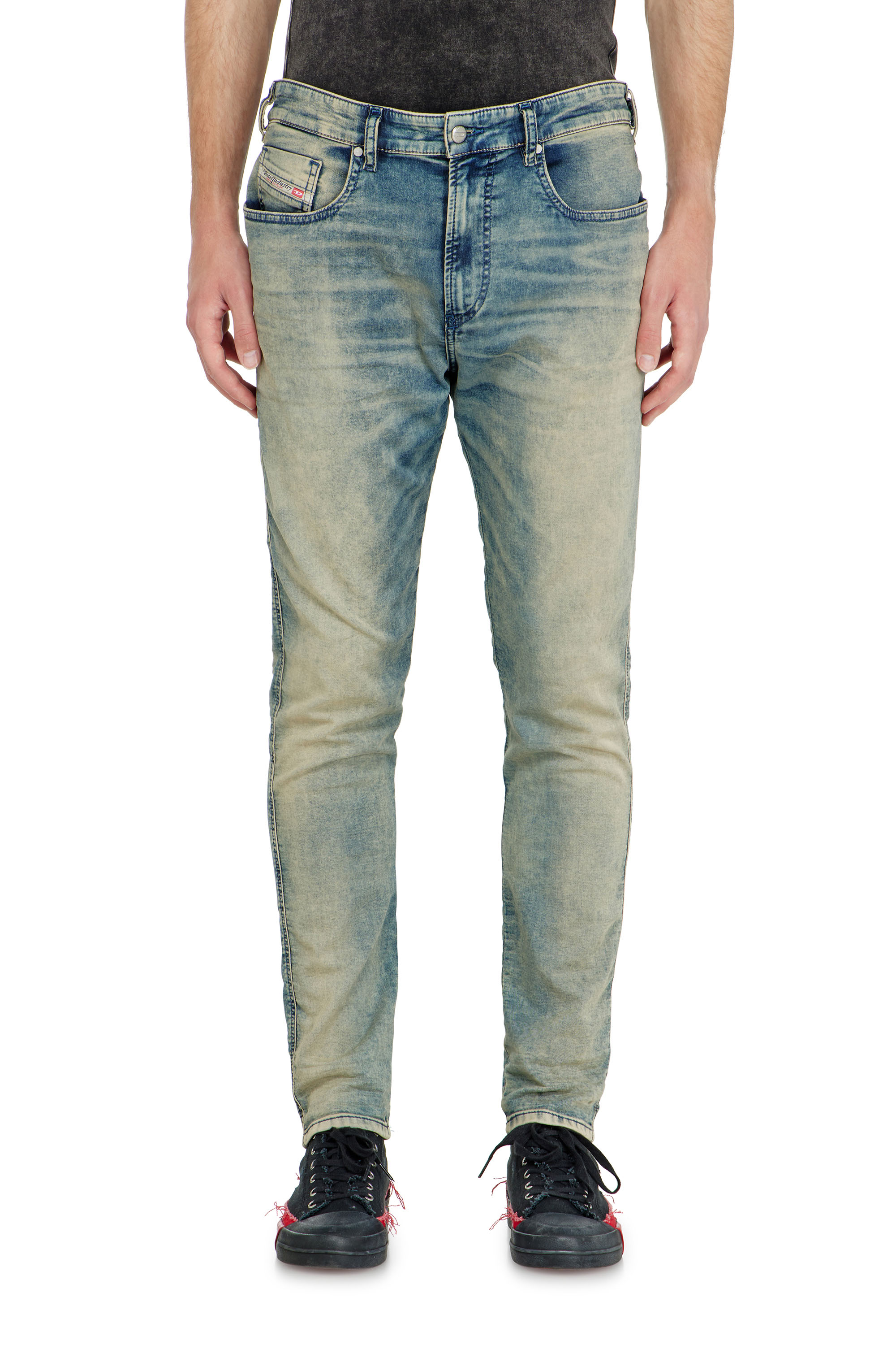 Diesel - Slim 2062 D-Strukt Joggjeans&reg; 09P60 Uomo, Blu medio - Image 1