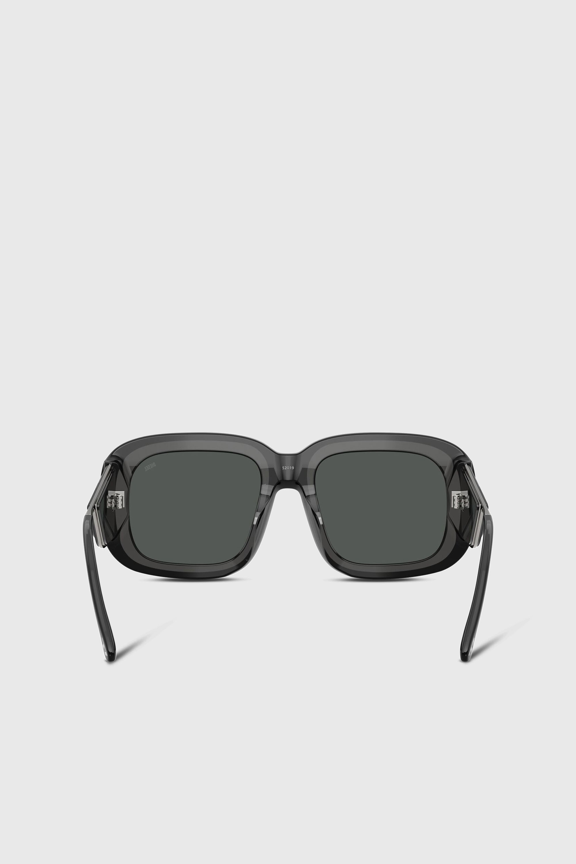 Diesel - 0DL2015U, Occhiali da sole quadrati Unisex in Nero - 3