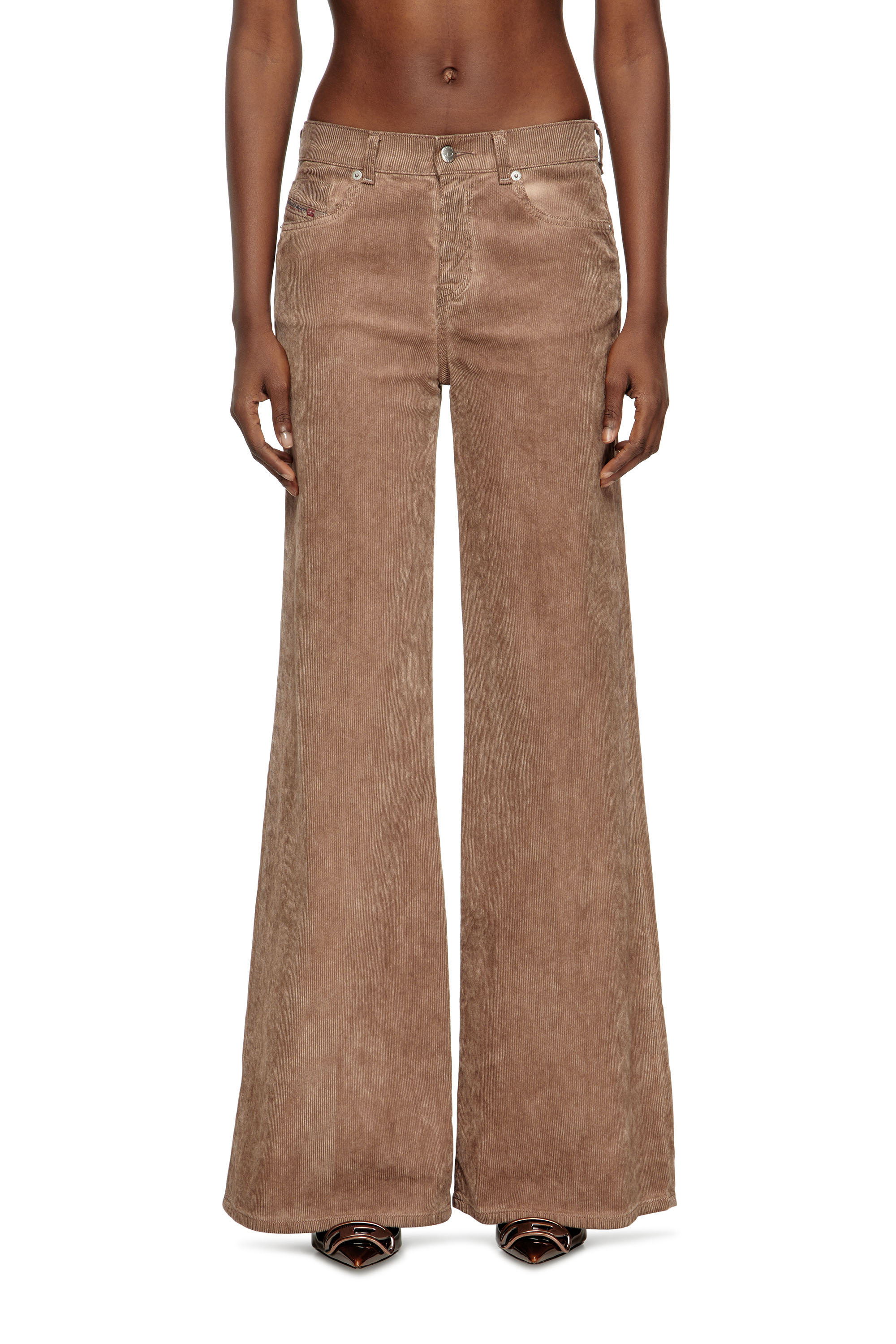 Flare Jeans 1978 D-Akemi 068SD, Rose Diesel - Flare Jeans 1978 D-Akemi 068SD Femme, Rose - Image 3