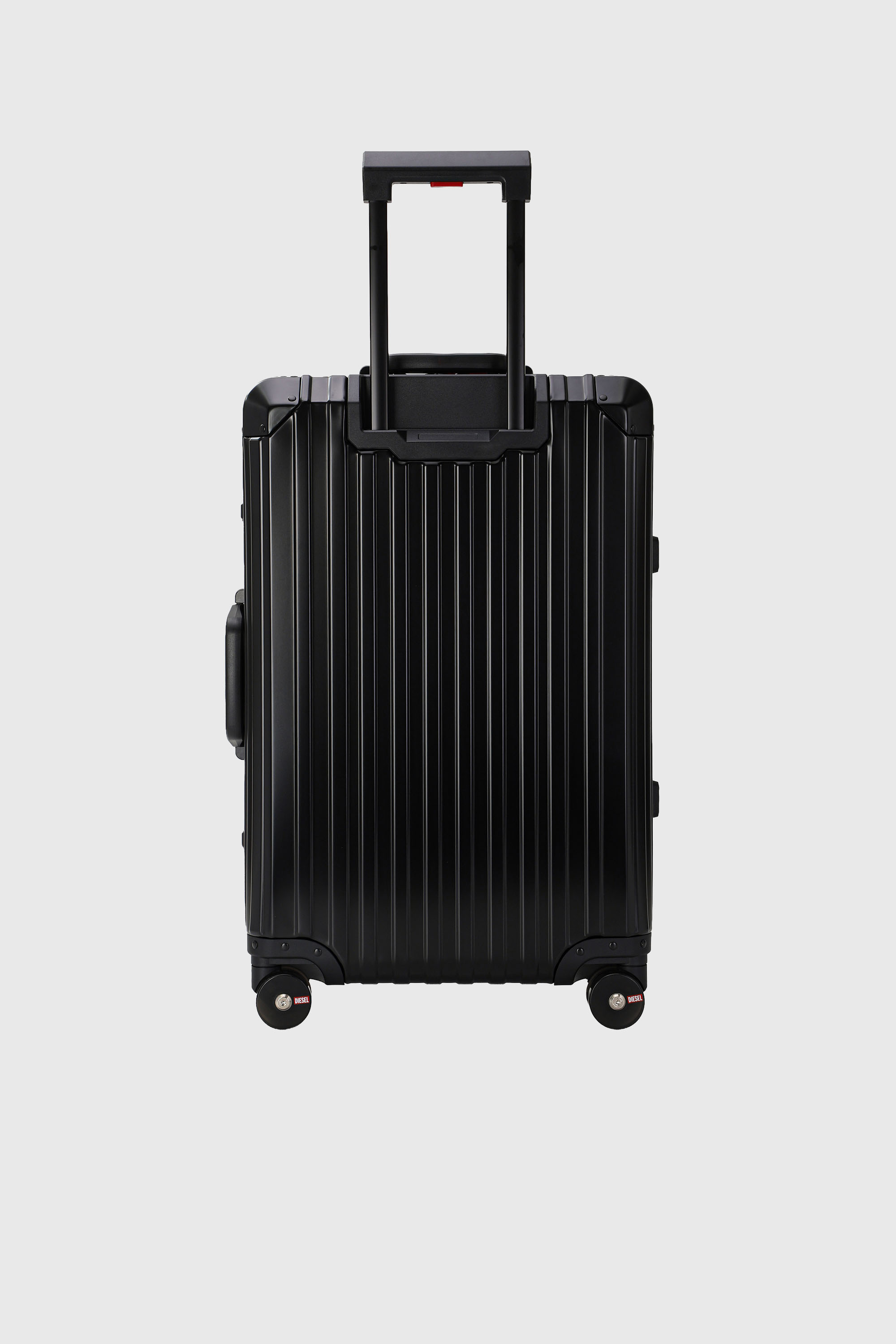Diesel - DIESEL ALUMINUM TROLLEY- DSL002, Valigia in alluminio taglia M Unisex in Nero - 2