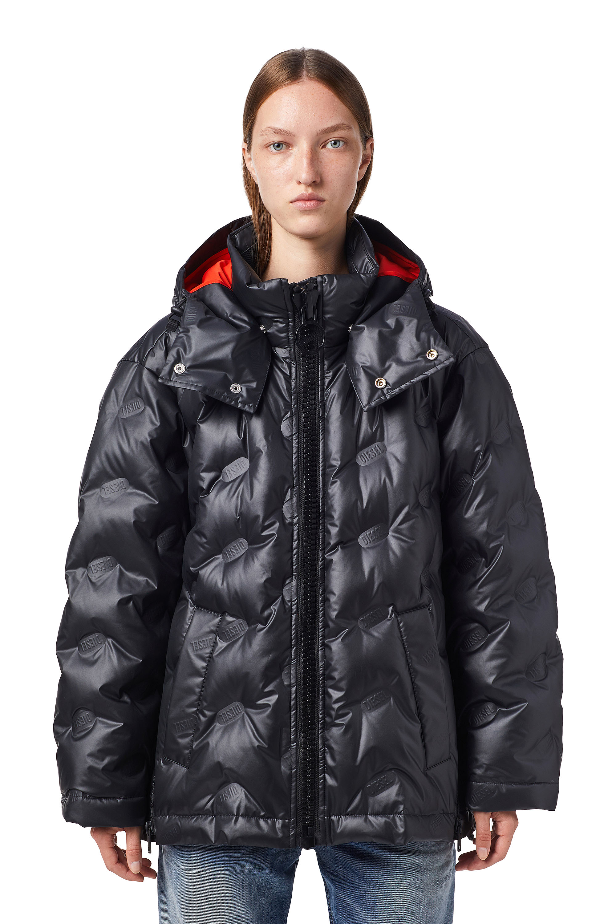 W-ANAIS-EMB, Black - Winter Jackets