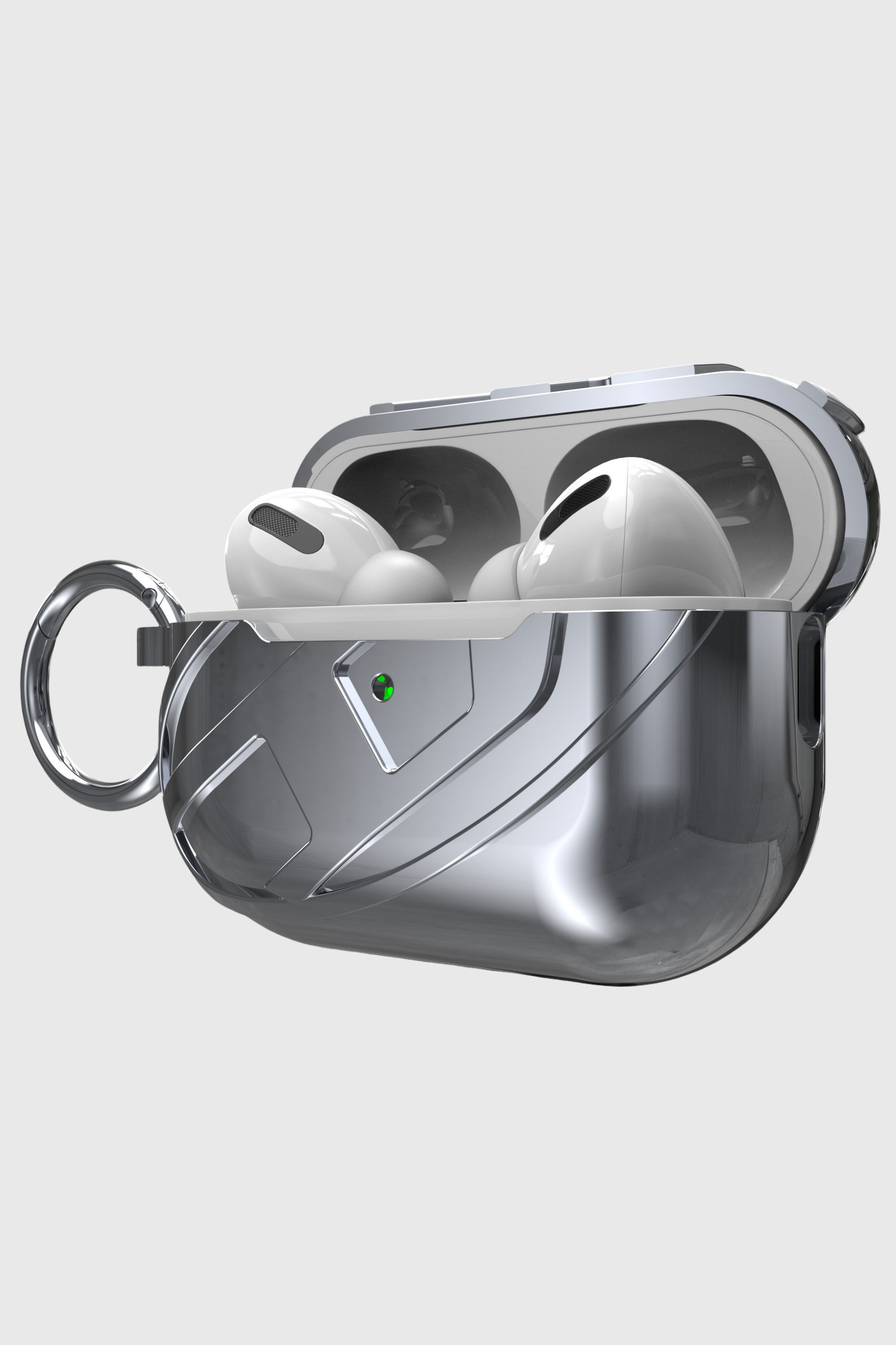 Diesel - 60274 MOULDED CASE, Coque AirPods AirPods Pro / Pro 2 Mixte in Gris - 2