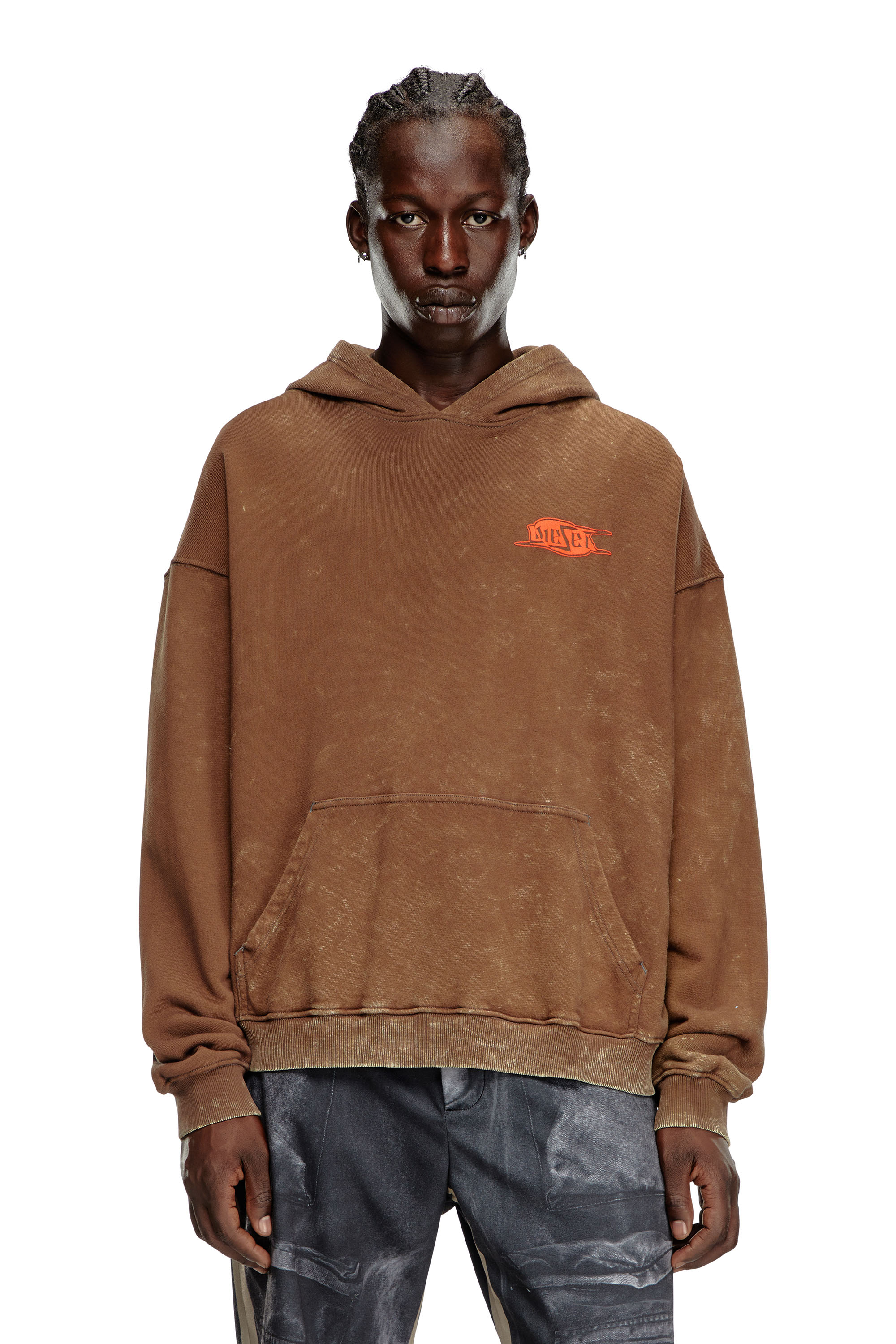 Diesel - S-BOXT-HOOD-Q5, Brown - Image 1