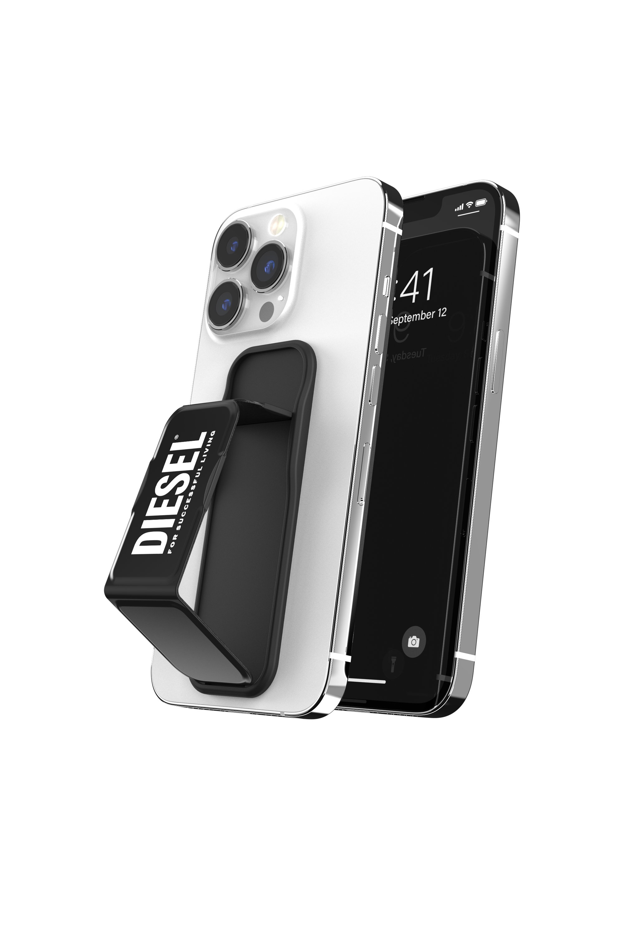 Diesel - 49664 UNIVERSAL STRAP, Sangle universelle Mixte in Noir - 1