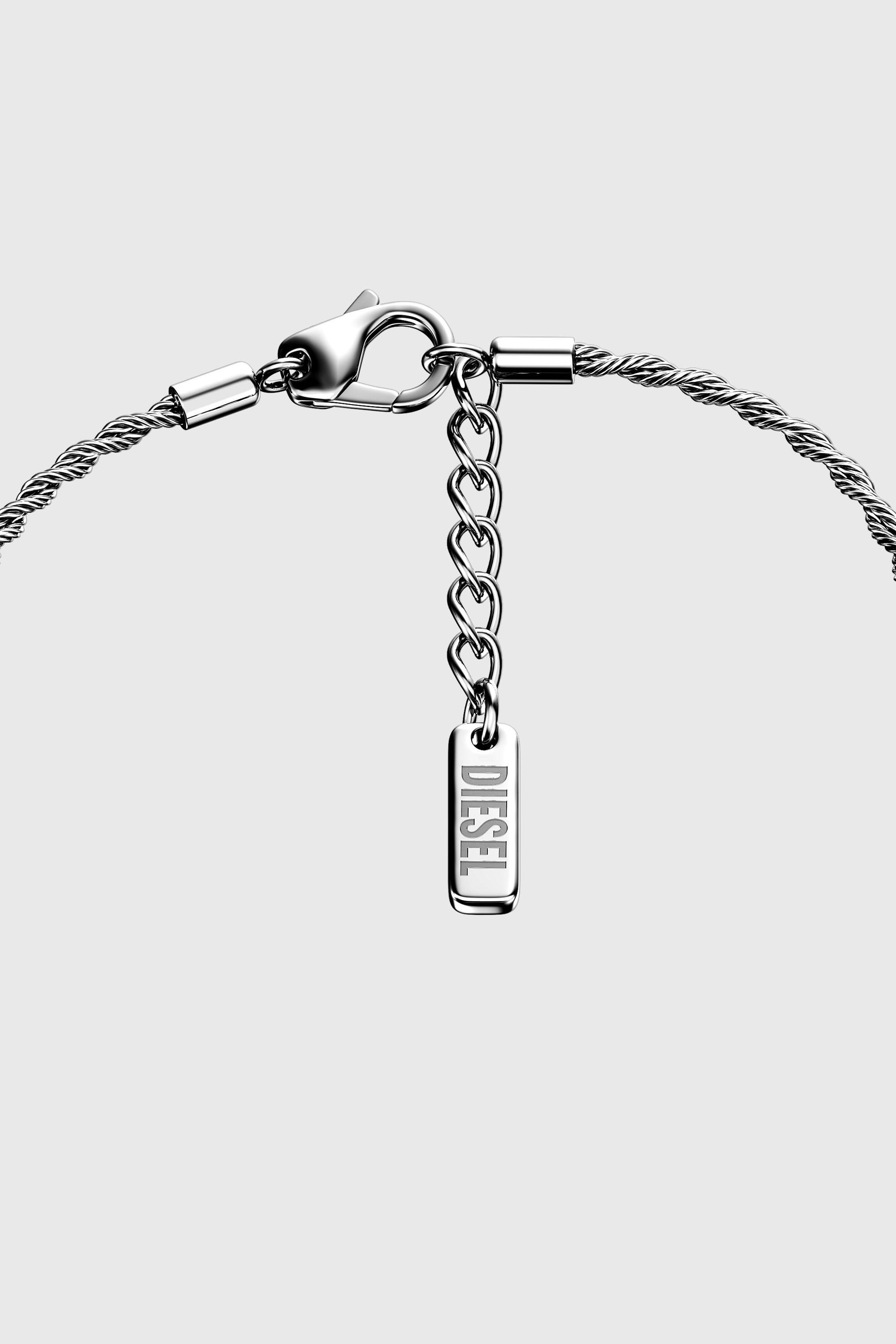 Diesel - DX1725040, Unisex ID-Armband aus Edelstahl in Silber - 2