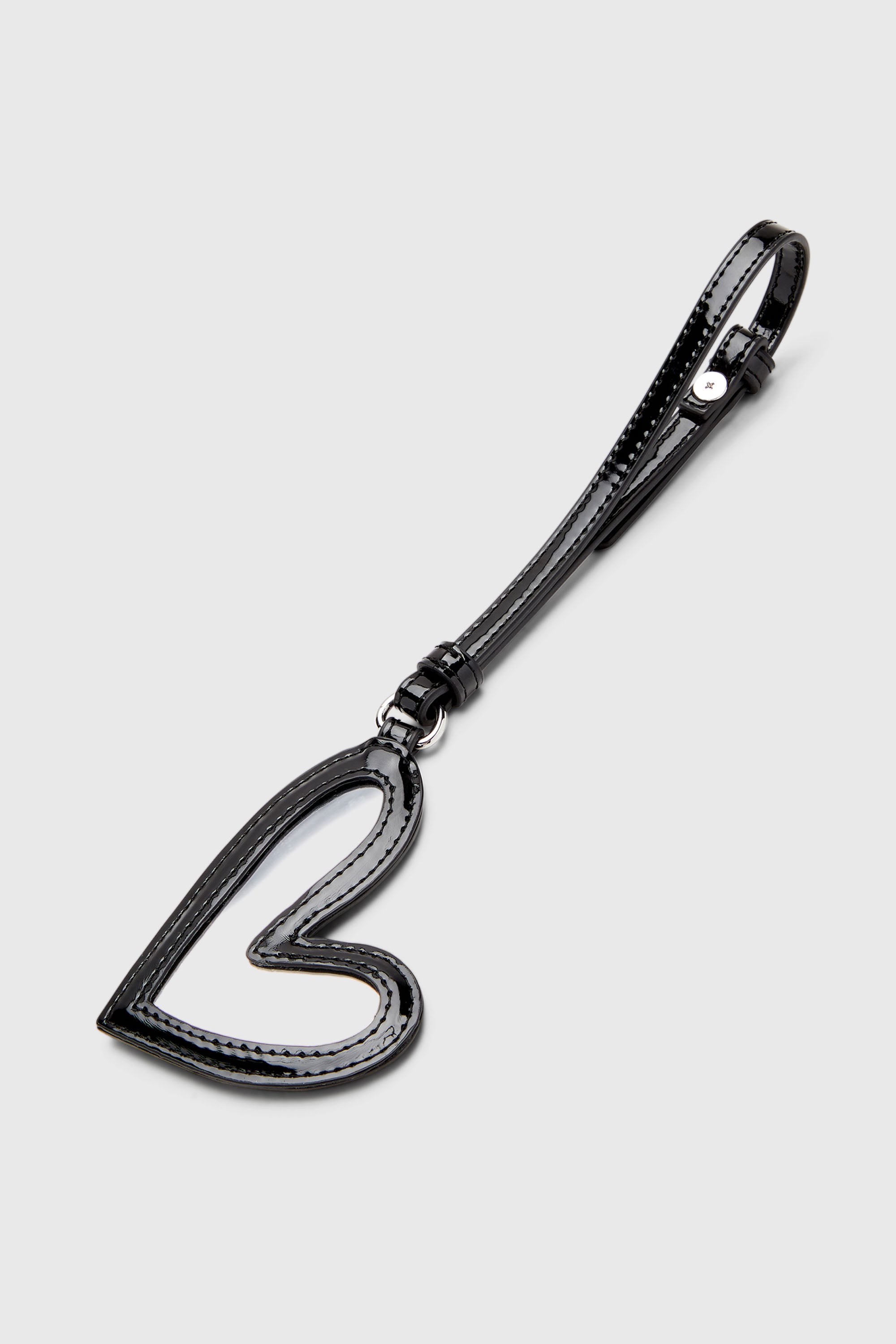 Diesel - PLAY MIRROR, Damen Spiegelanh&auml;nger mit gl&auml;nzendem Finish in Schwarz - 2