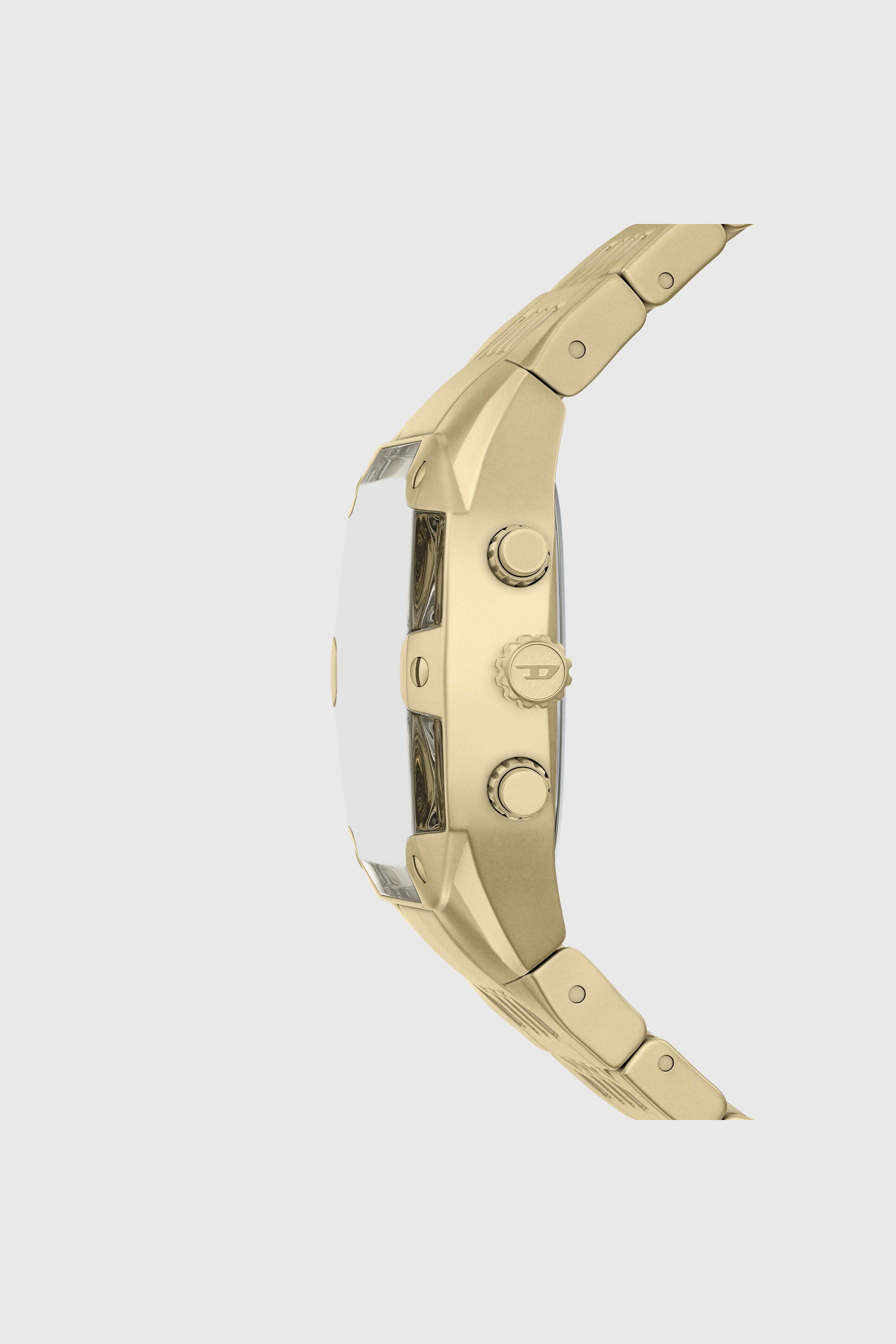 Diesel - DZ4718 WATCH, Orologio Spiked Cushion in acciaio inox dorato Uomo in Oro - 3