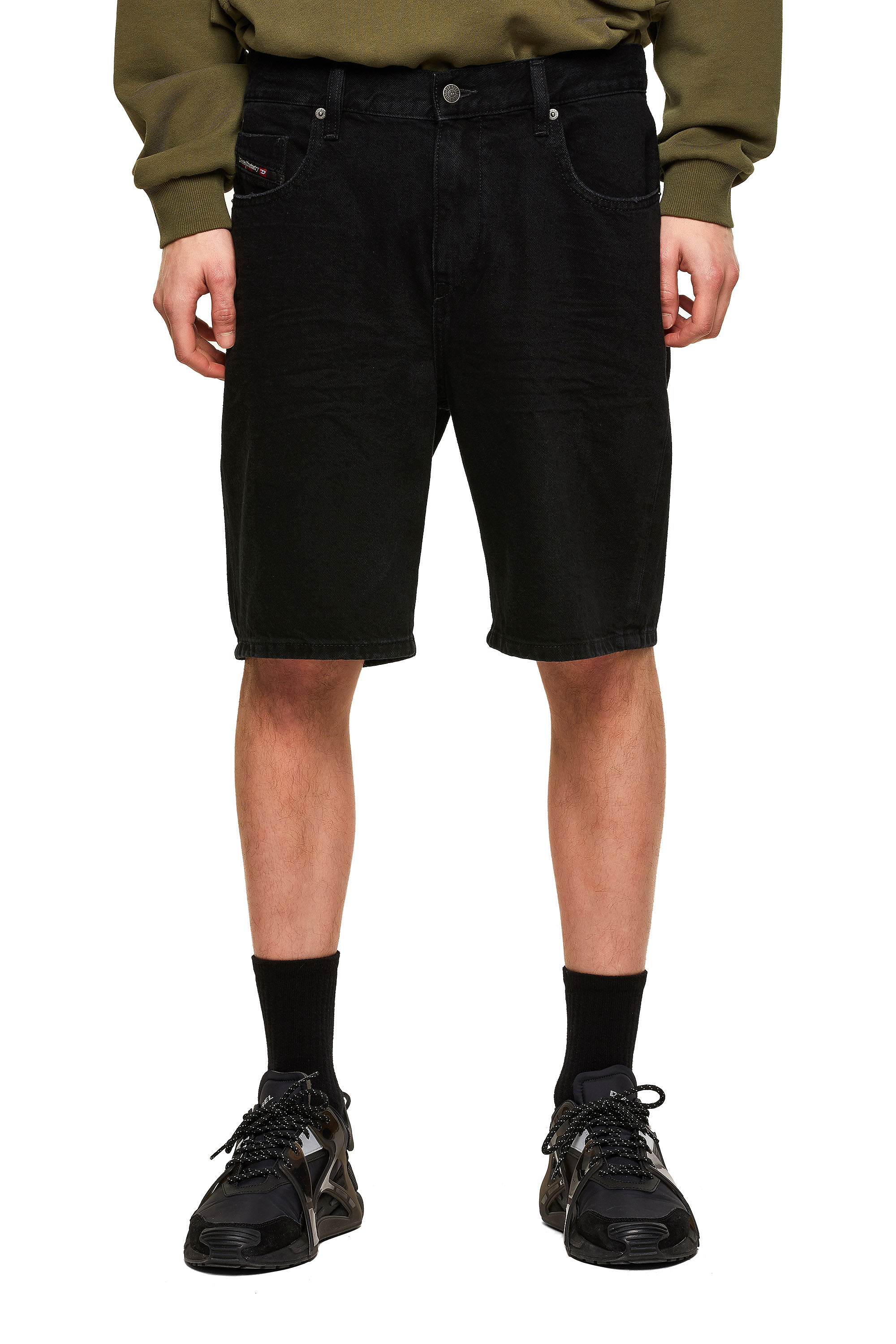 D-STRUKT-SHORT, Black - Shorts