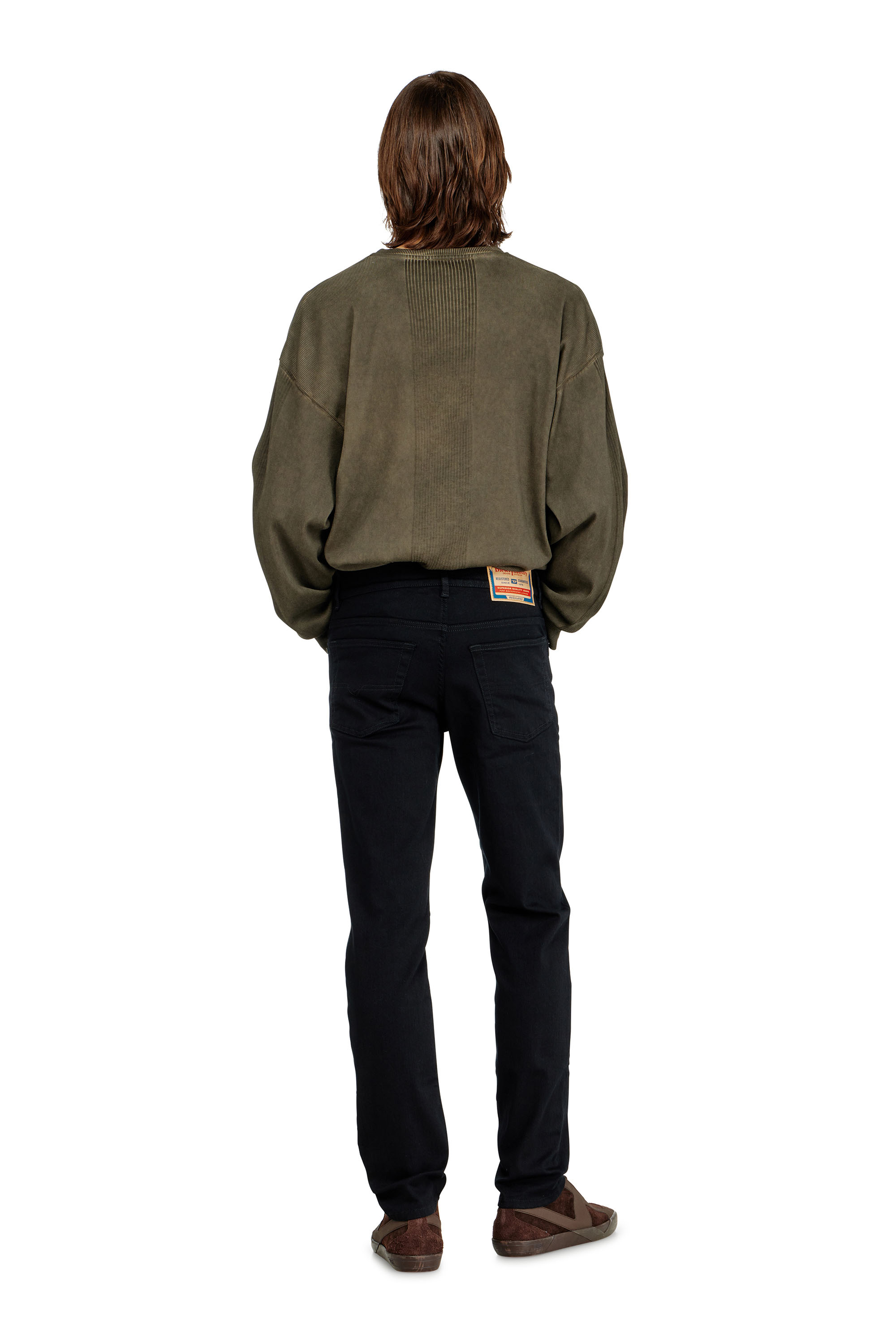 Diesel - Regular Jeans 2023 D-Finitive 069YP Homme, Noir/Gris fonc&eacute; - Image 3