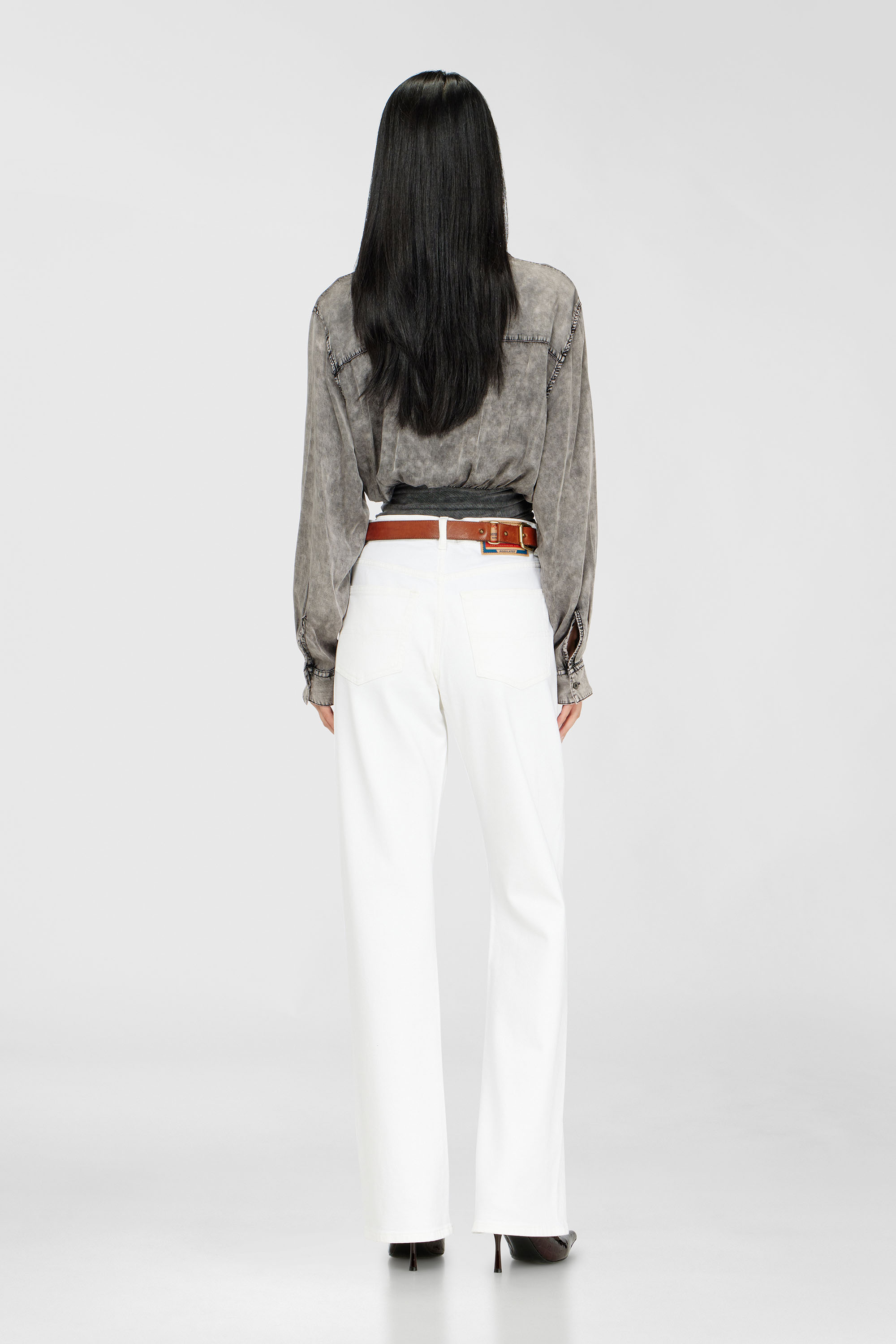 Diesel - Regular Jeans 1971 D-Sent 09K05 Donna, Bianco - Image 3