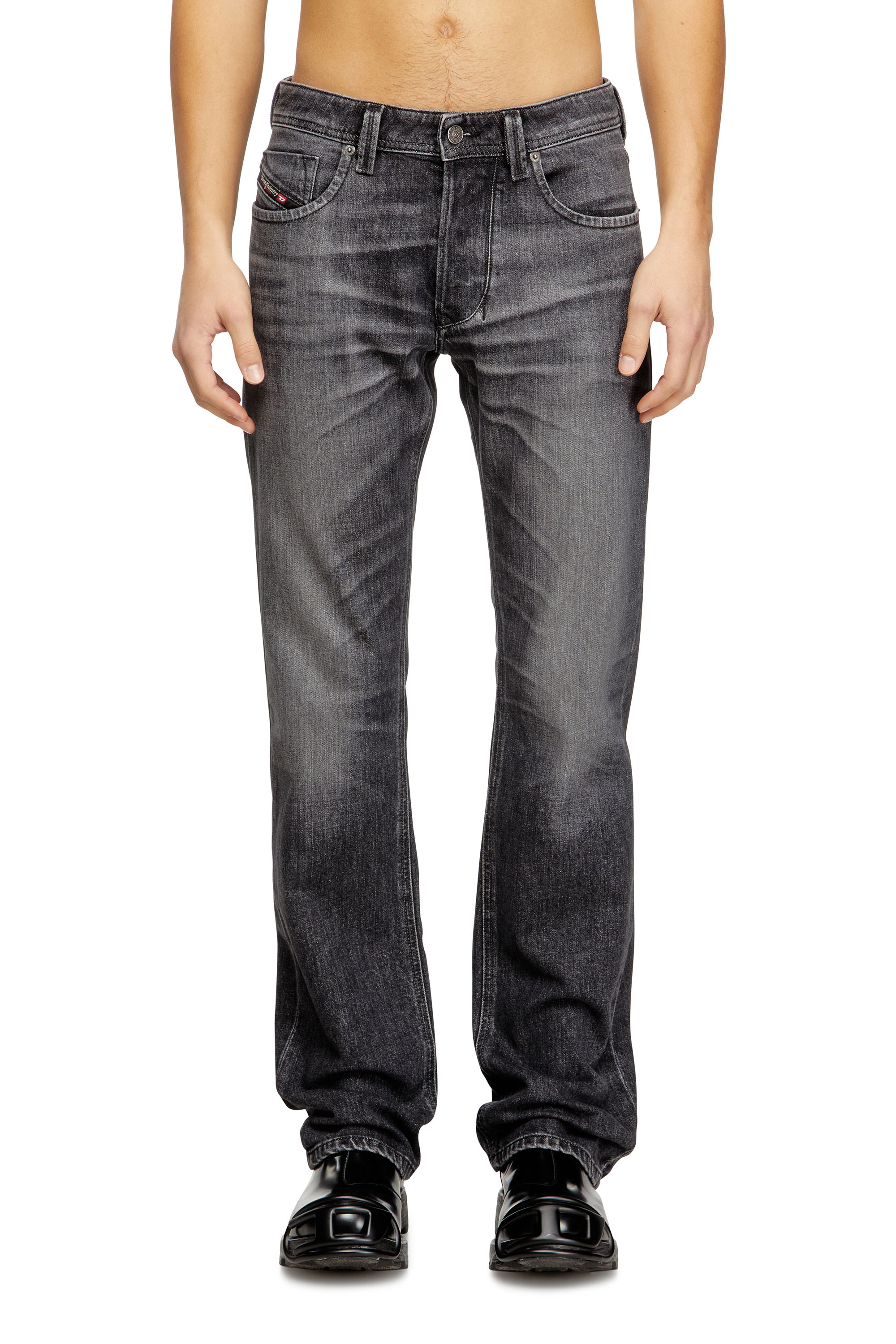 Diesel - Regular Jeans 1985 Larkee 09N49 Homme, Gris - Image 1