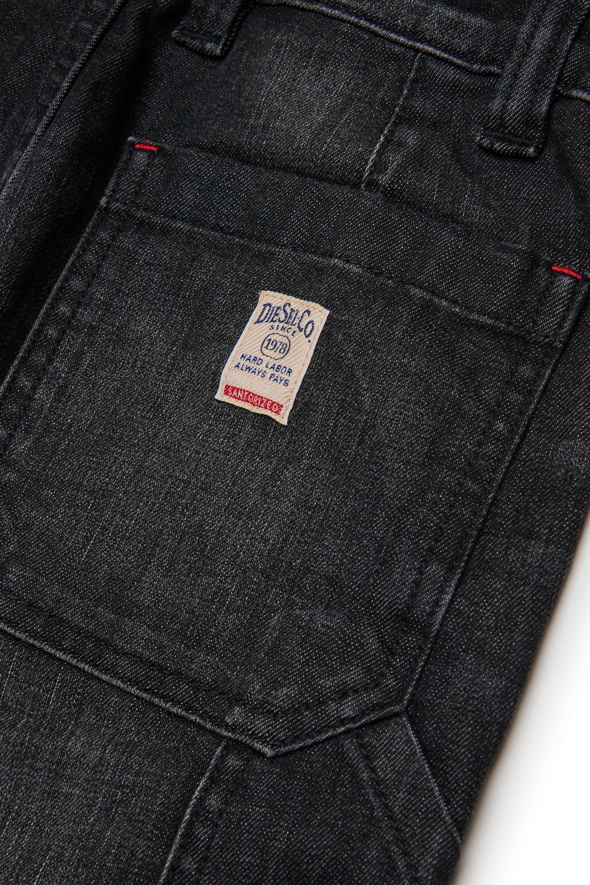 Diesel - D-BART-J Uomo, Nero/Grigio scuro - Image 4