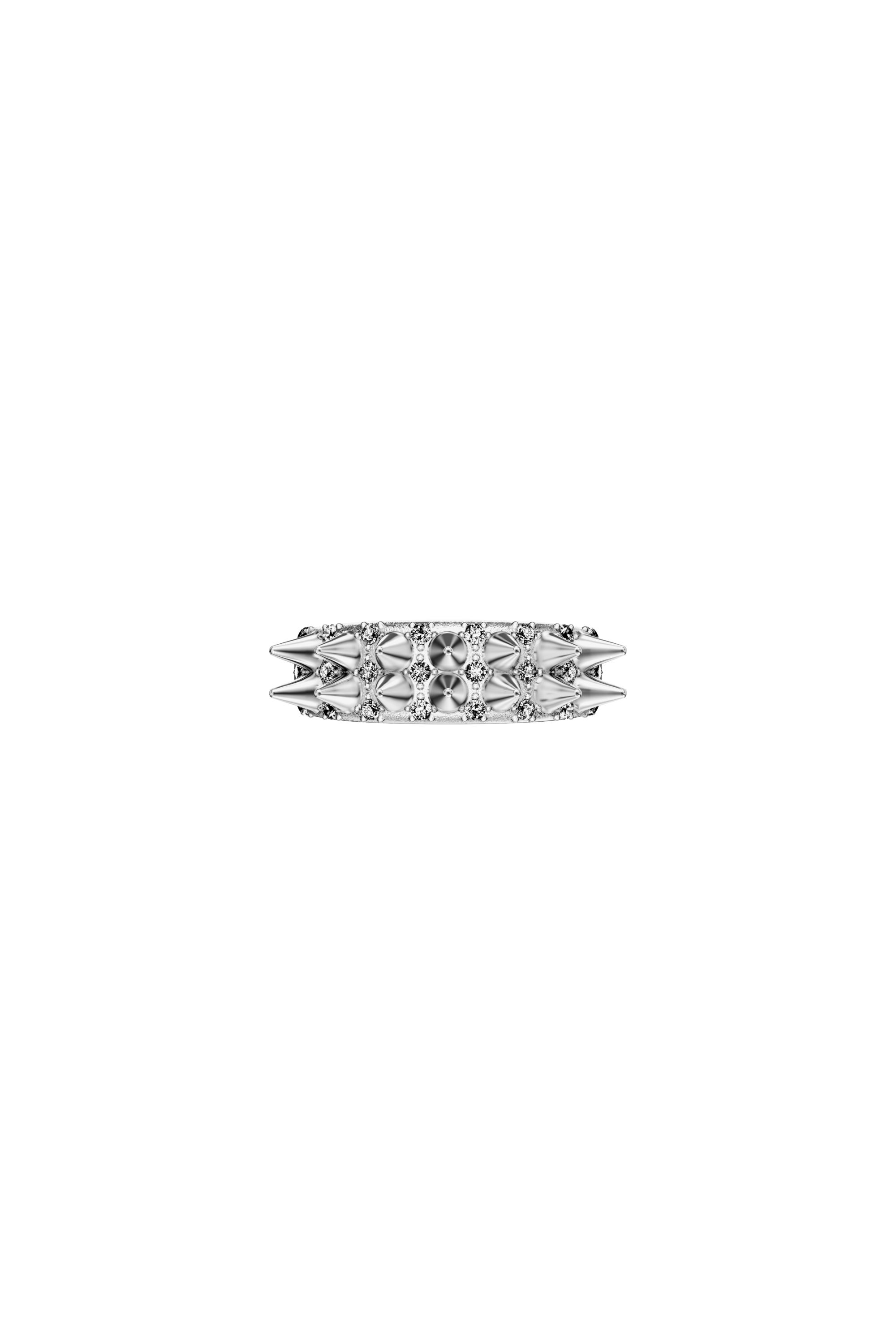Diesel - DX1723040, Unisex Bandring aus Edelstahl in Silber - 3