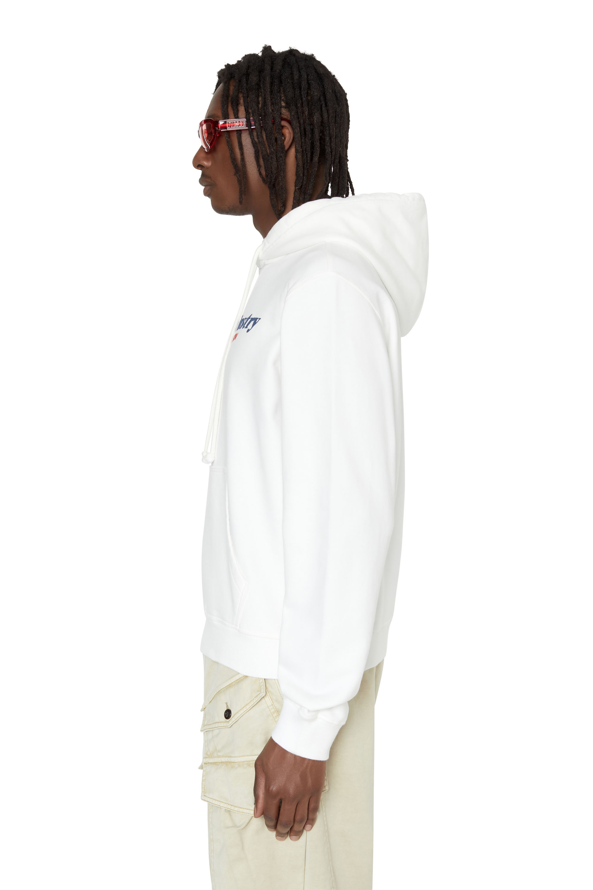 Diesel - S-GINN-HOOD-IND, Bianco - Image 6