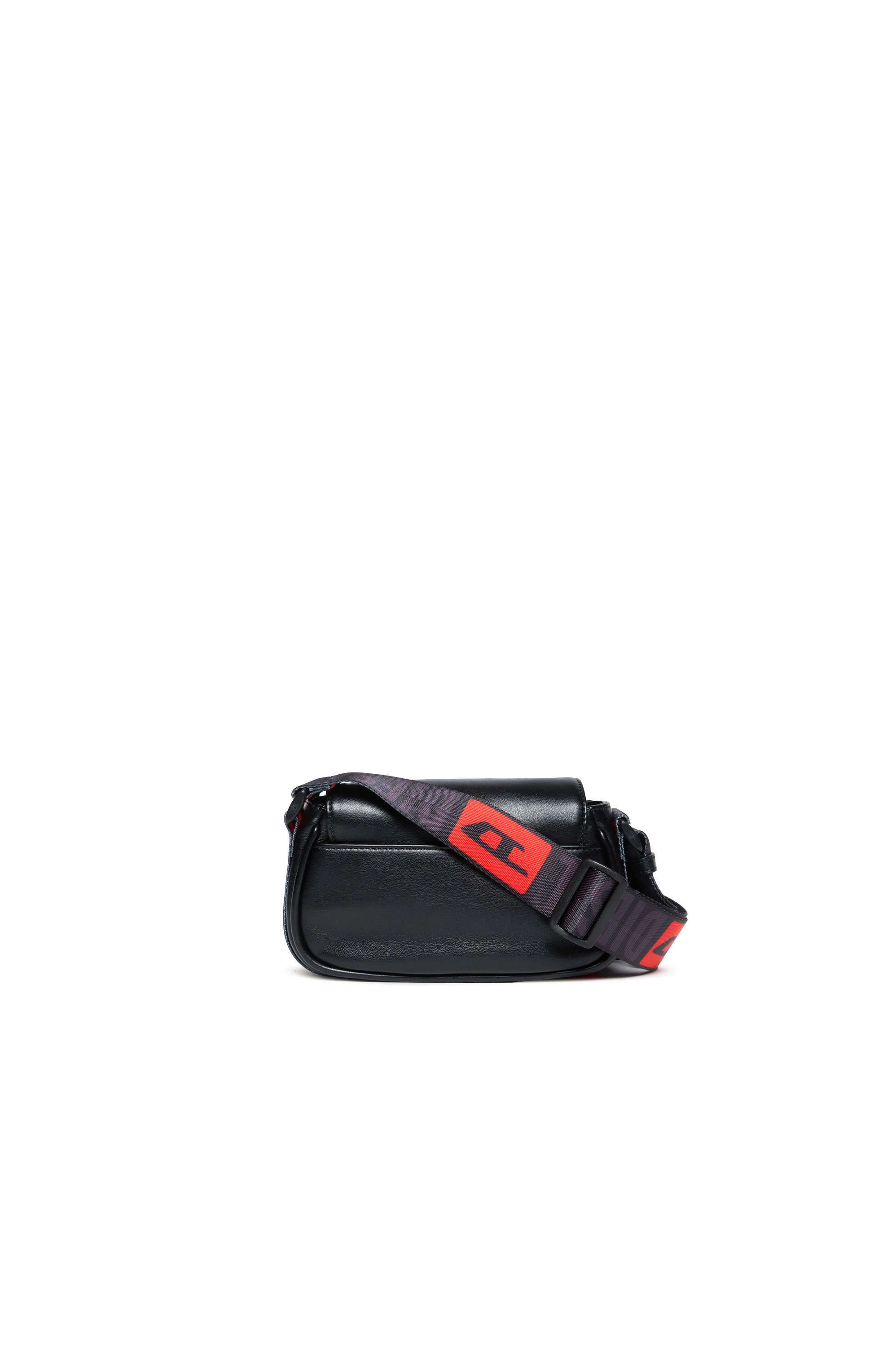 Diesel - CROSSBODY, Borsa a tracolla con cinghia logata Donna in Nero - 2