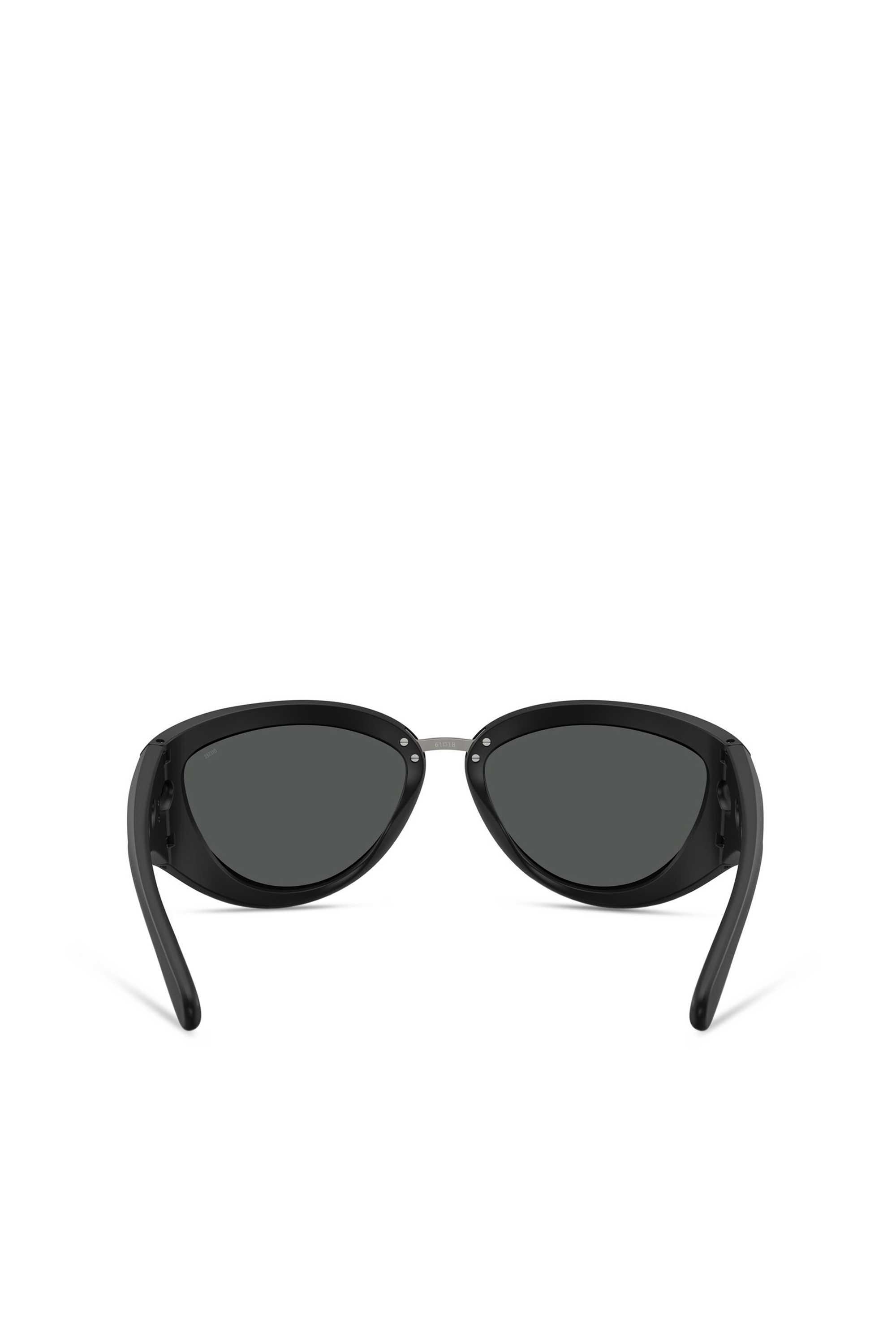 Diesel - 0DL3007U, Lunettes de soleil cat-eye Mixte in Noir - 3