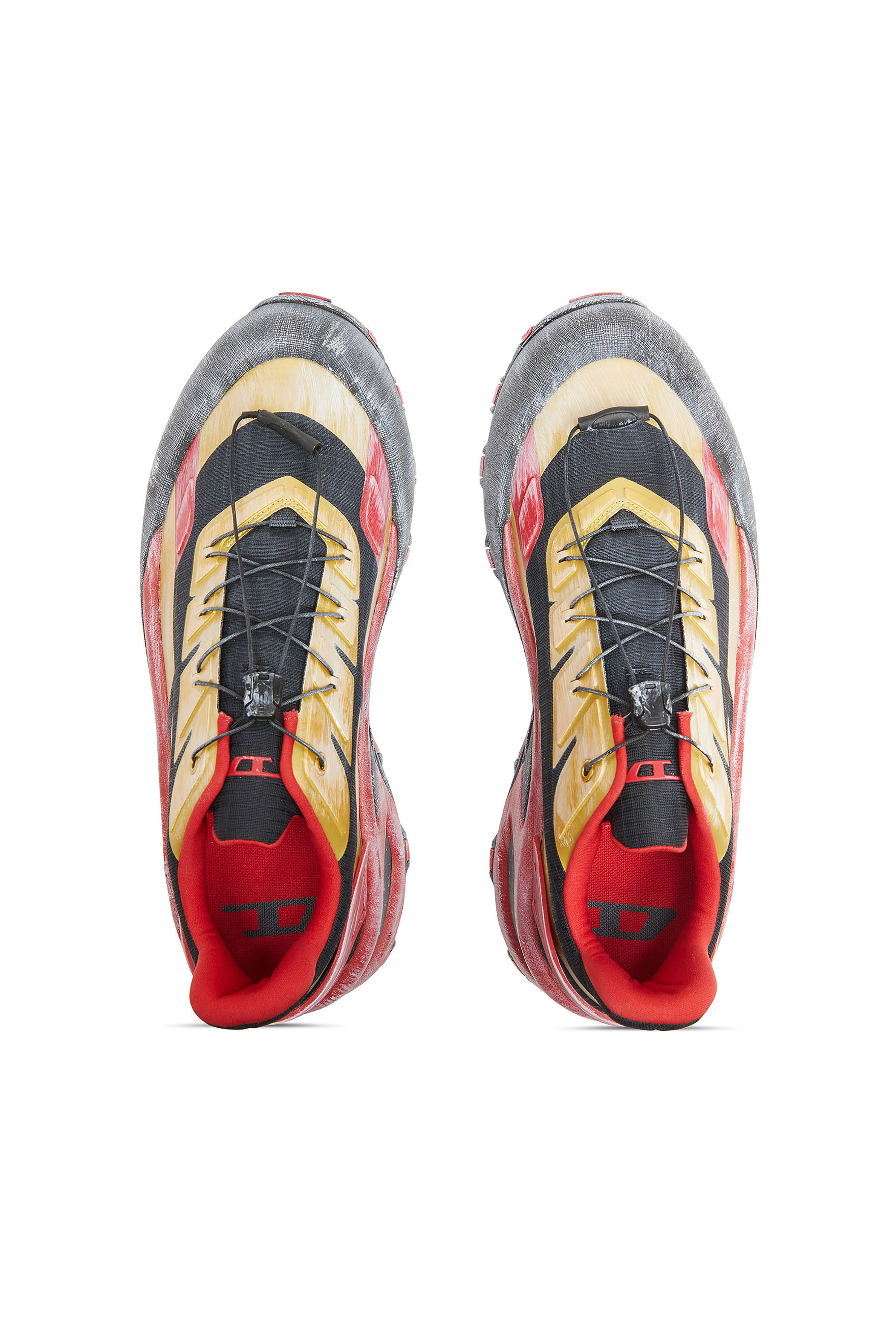 Diesel - D-CAGE RUNNER, D-Cage-Baskets chunky en ripstop Homme in Polychrome - 4