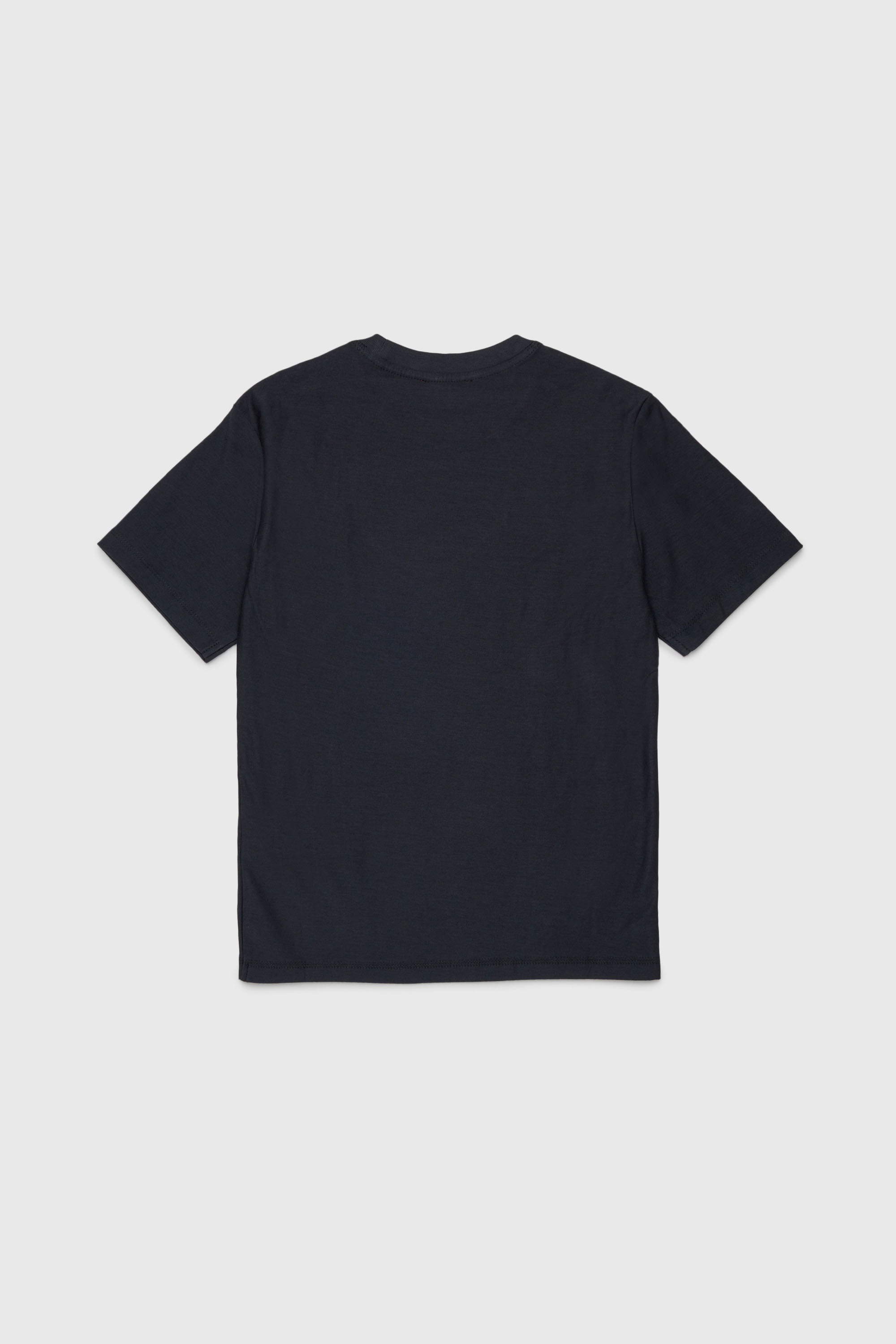 Diesel - TFRIT OVER, T-shirt avec logo Oval D et effet chin&eacute; Homme in Noir - 2