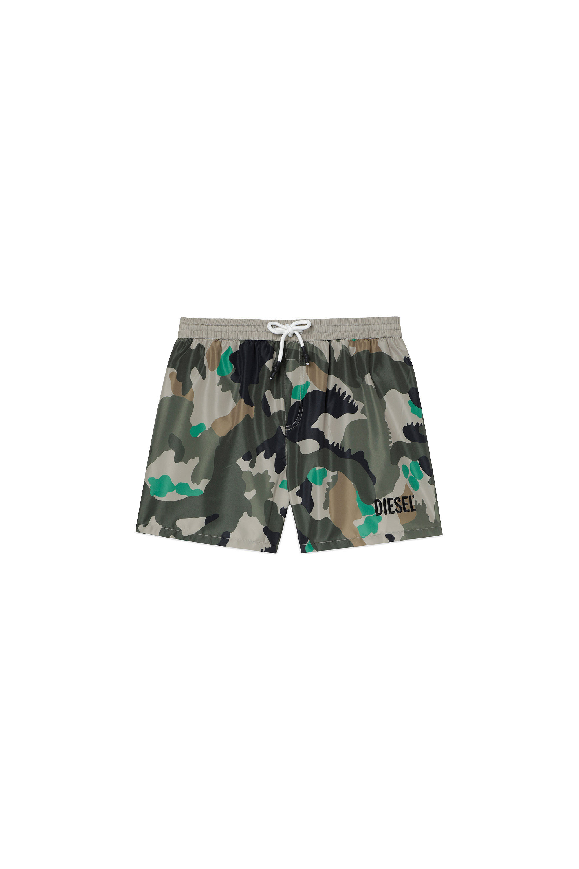 BMBX-WAVE 2.017, Verde Militare - Boxer da bagno