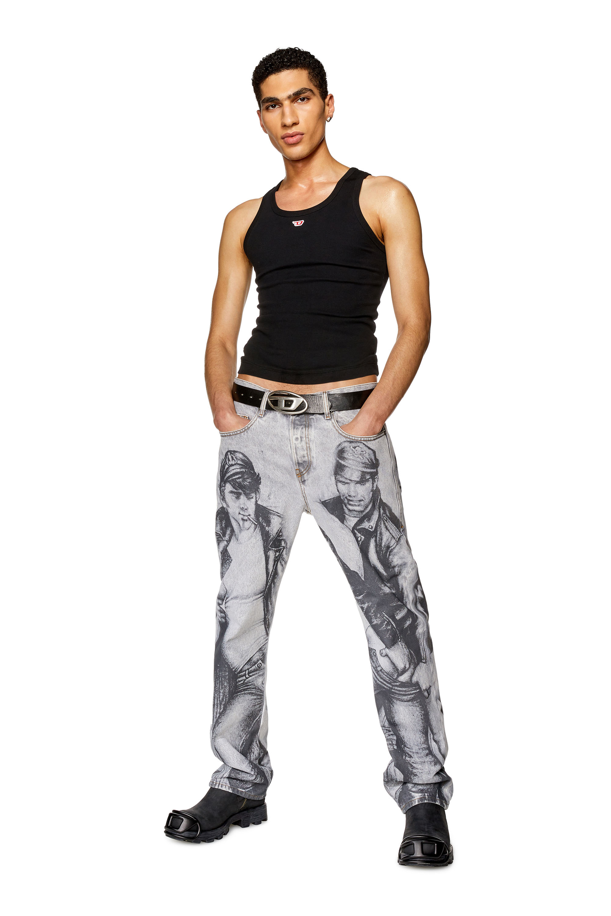 Diesel - Straight Jeans 2020 D-Viker 007F8, Grau - Image 6