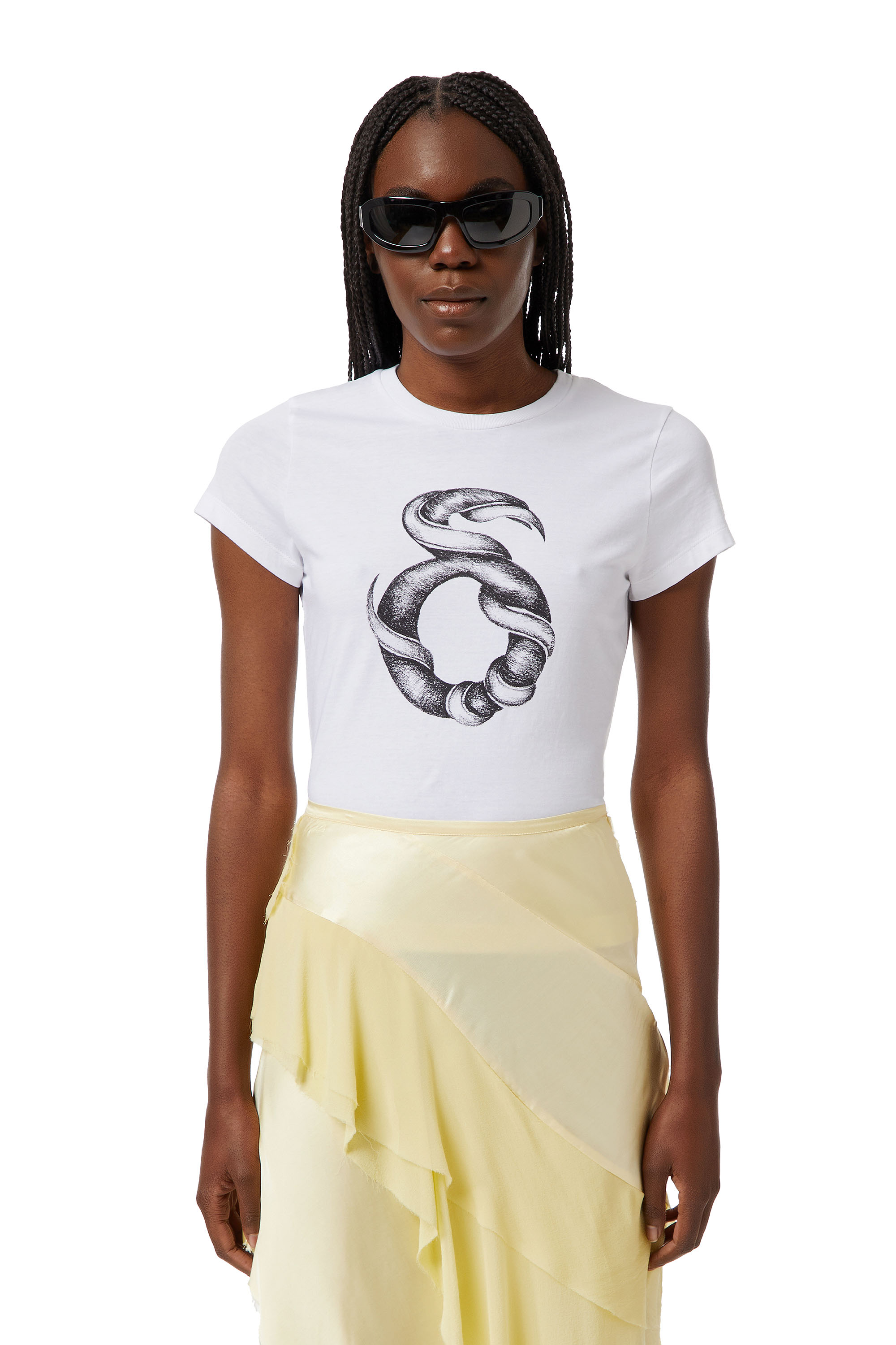 T-SLI-C3, Blanc - T-Shirts