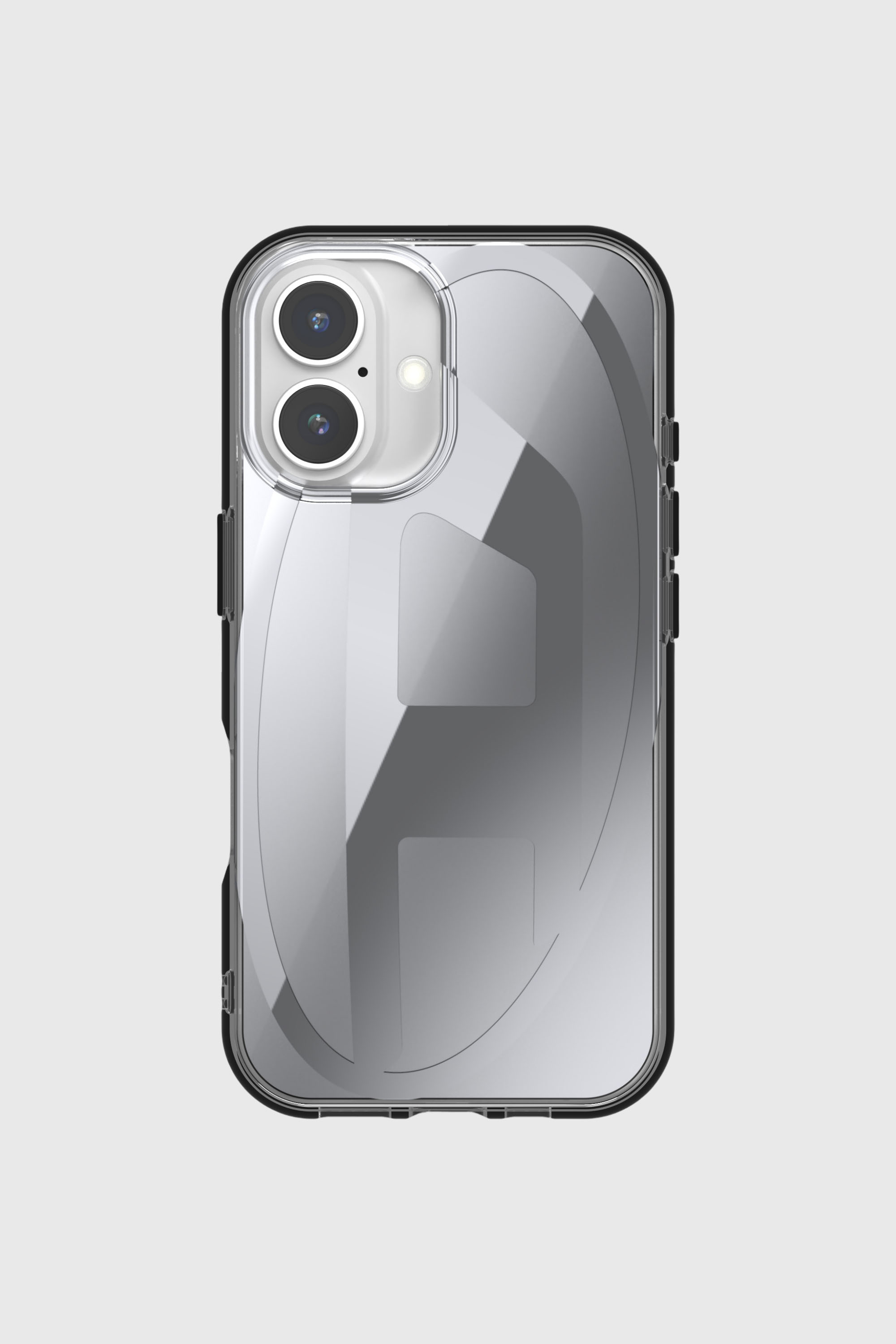 Diesel - 60159 AOP CASE, Coque miroir pour l'iP 16 Mixte in Gris - 2