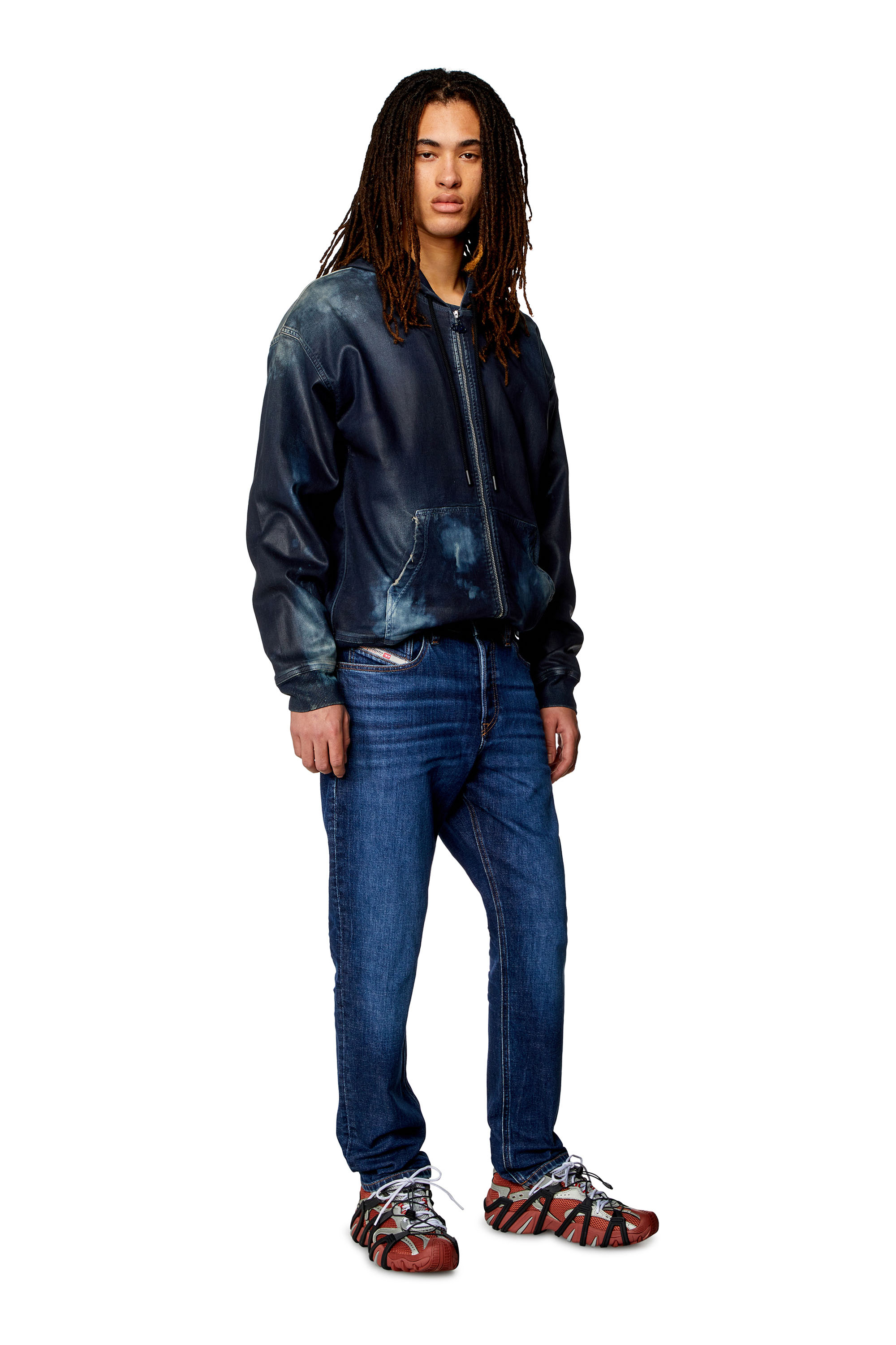 Regular Jeans 2005 D-Fining 0PFAZ, Blu Scuro Diesel - Regular Jeans 2005 D-Fining 0PFAZ Uomo, Blu Scuro - Image 1