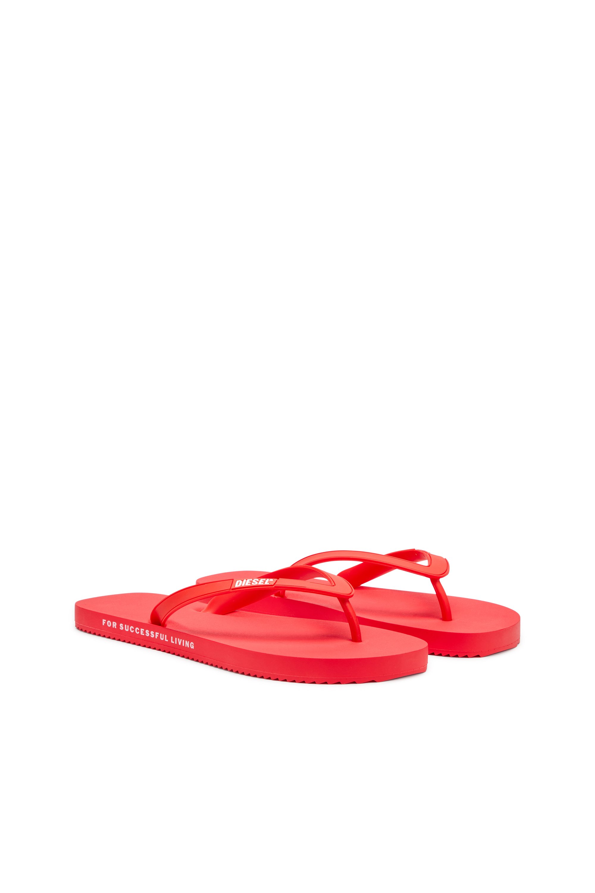 Diesel - SA-RIO W, Sa-Rio-Tongs en caoutchouc Femme in Rouge - 2