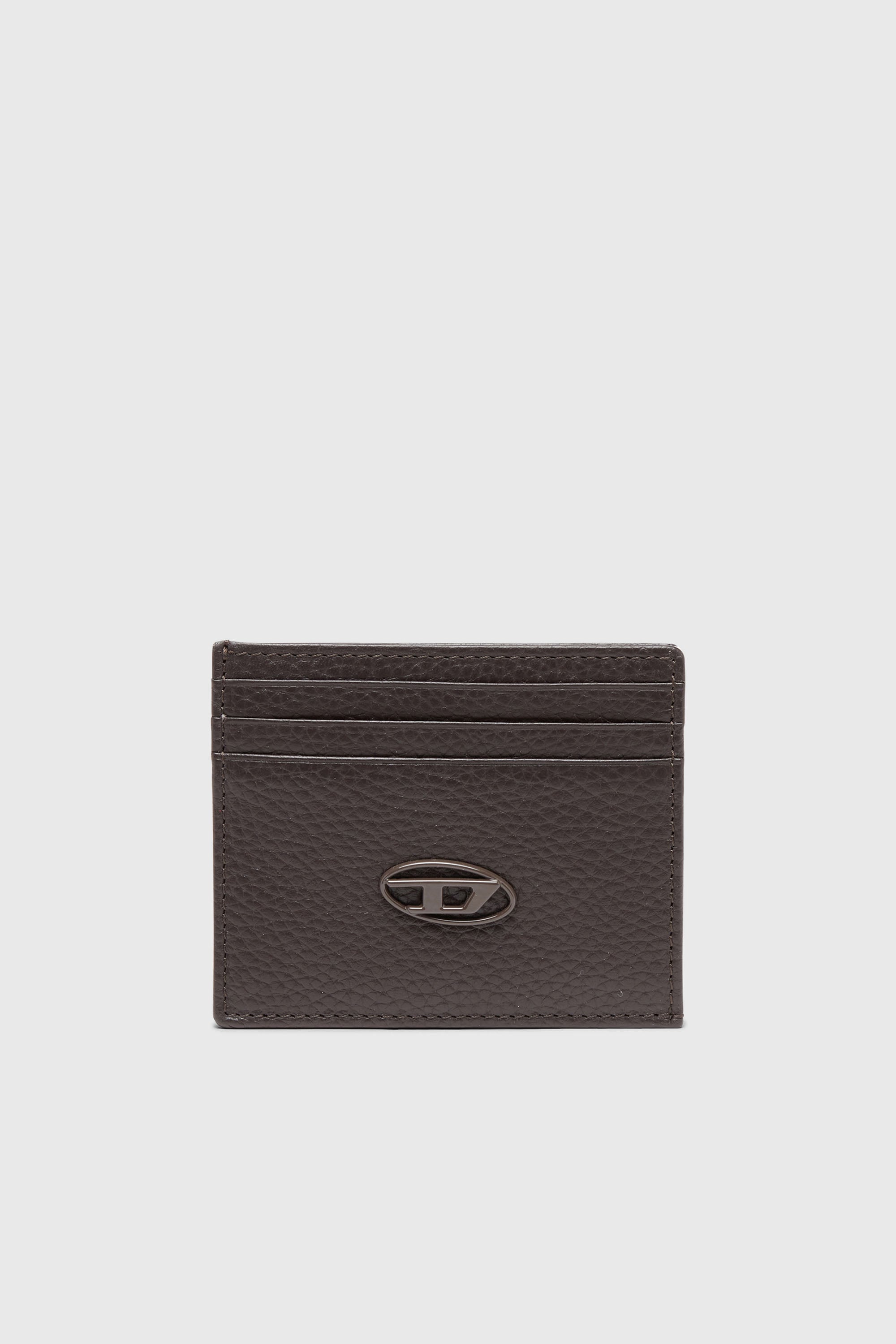 Diesel - CARD CASE, Porta carte in fior di pelle Uomo in Marrone - 1