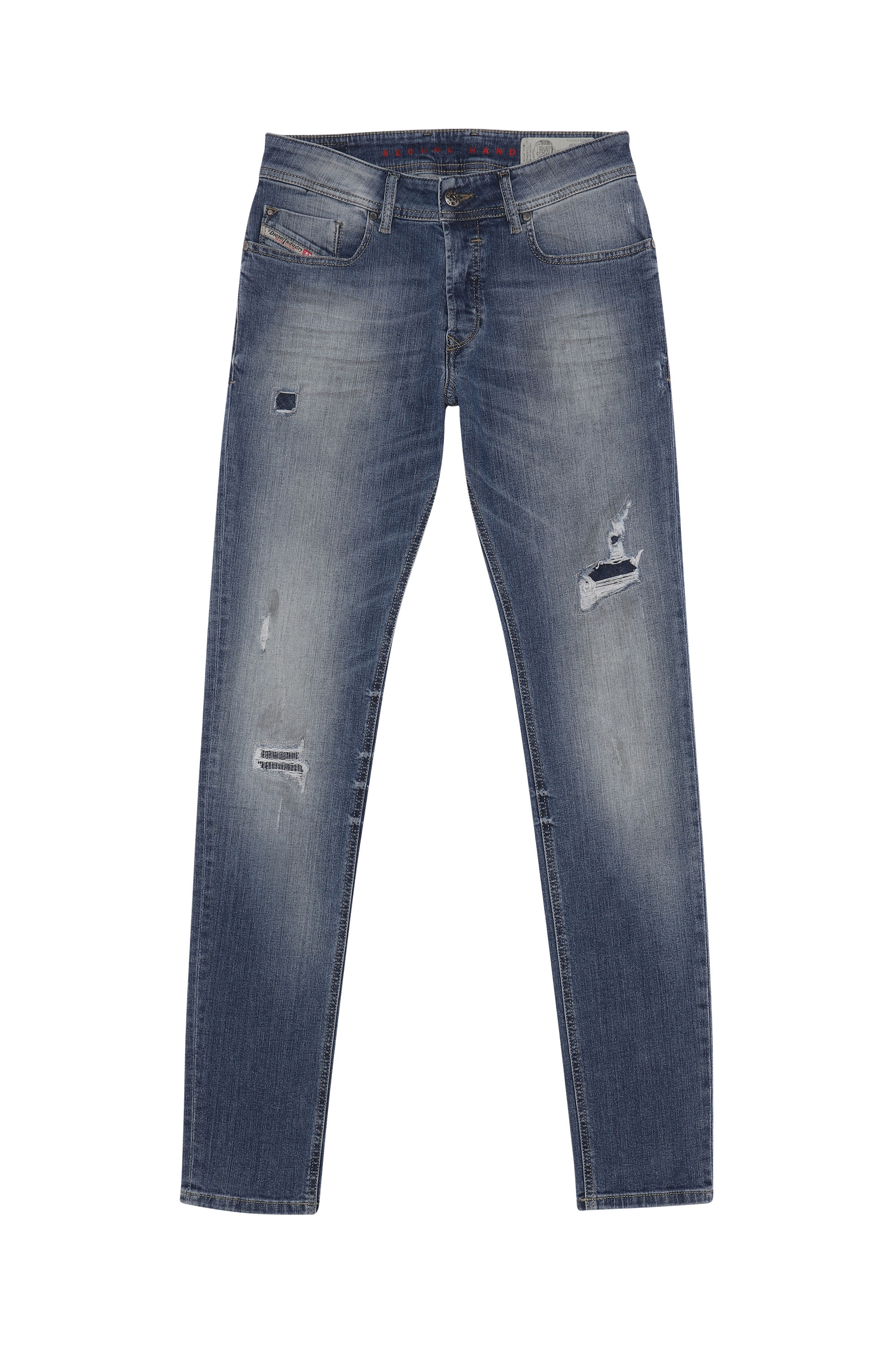 TROXER, Bleu Foncé Diesel - TROXER, Diesel Homme - Jeans Homme in Bleu - 1