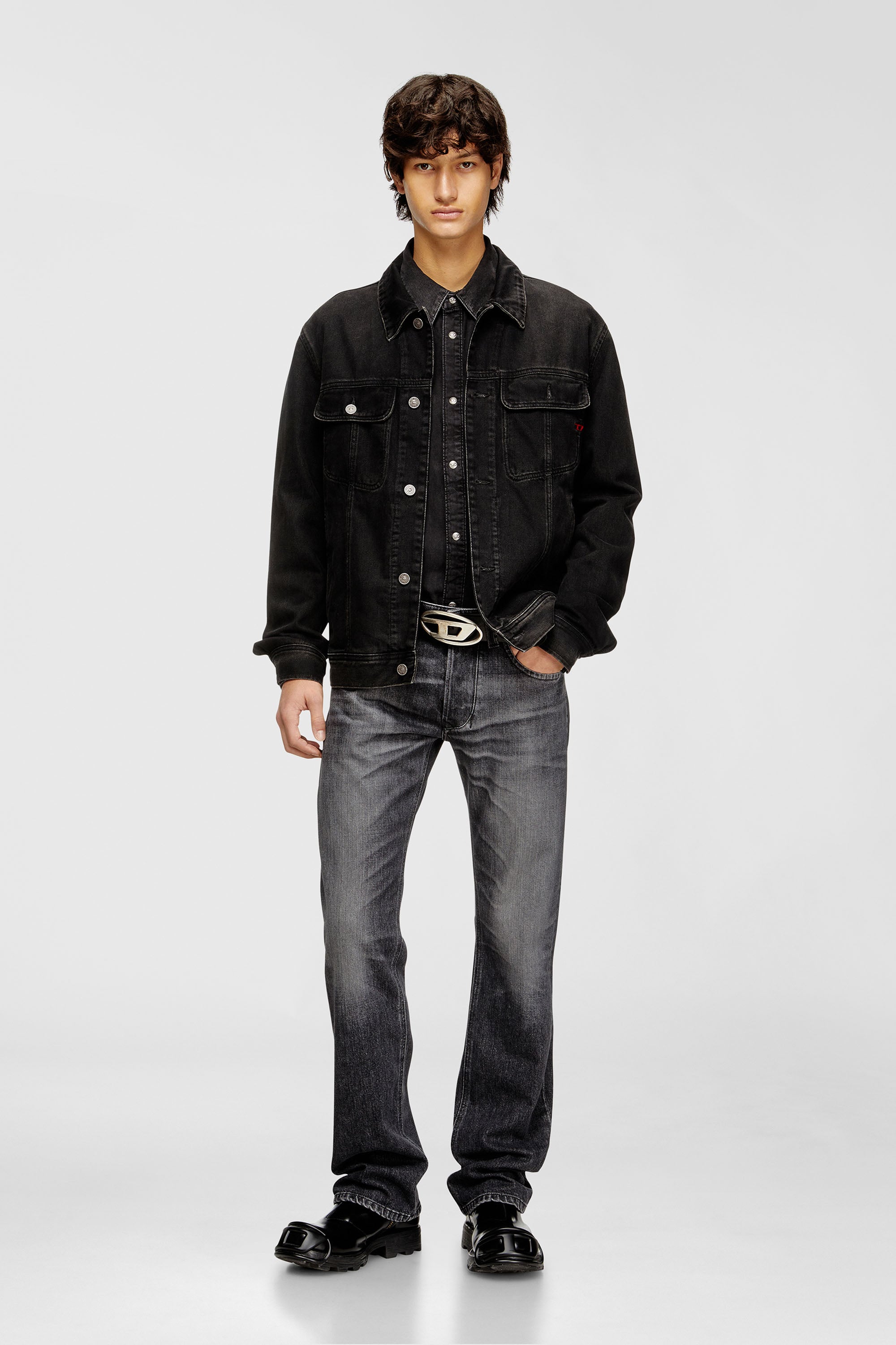 Diesel - Herren Regular Jeans 1985 Larkee 09N49, Grau - 2
