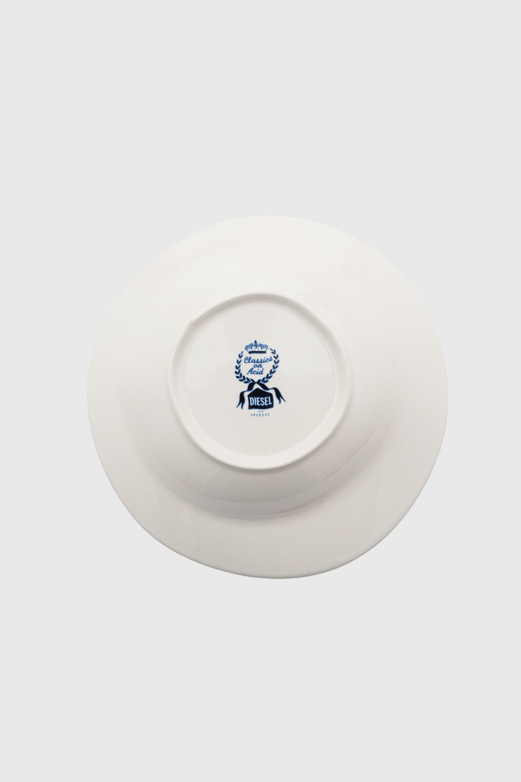 Diesel - 11222 SOUP PLATE IN PORCELAIN "CLASSIC O, Piatto fondo in porcellana Unisex in Multicolor - 2
