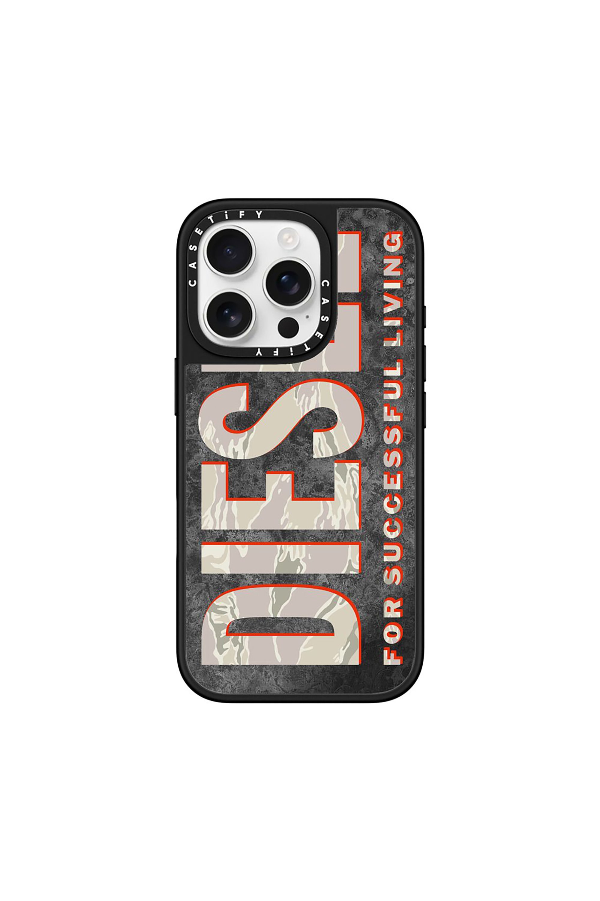 Diesel - 60330 CASETIFY MOULDED CASE, Coque MagSafe Camouflage iPhone 16 Pro Mixte in Polychrome - 1