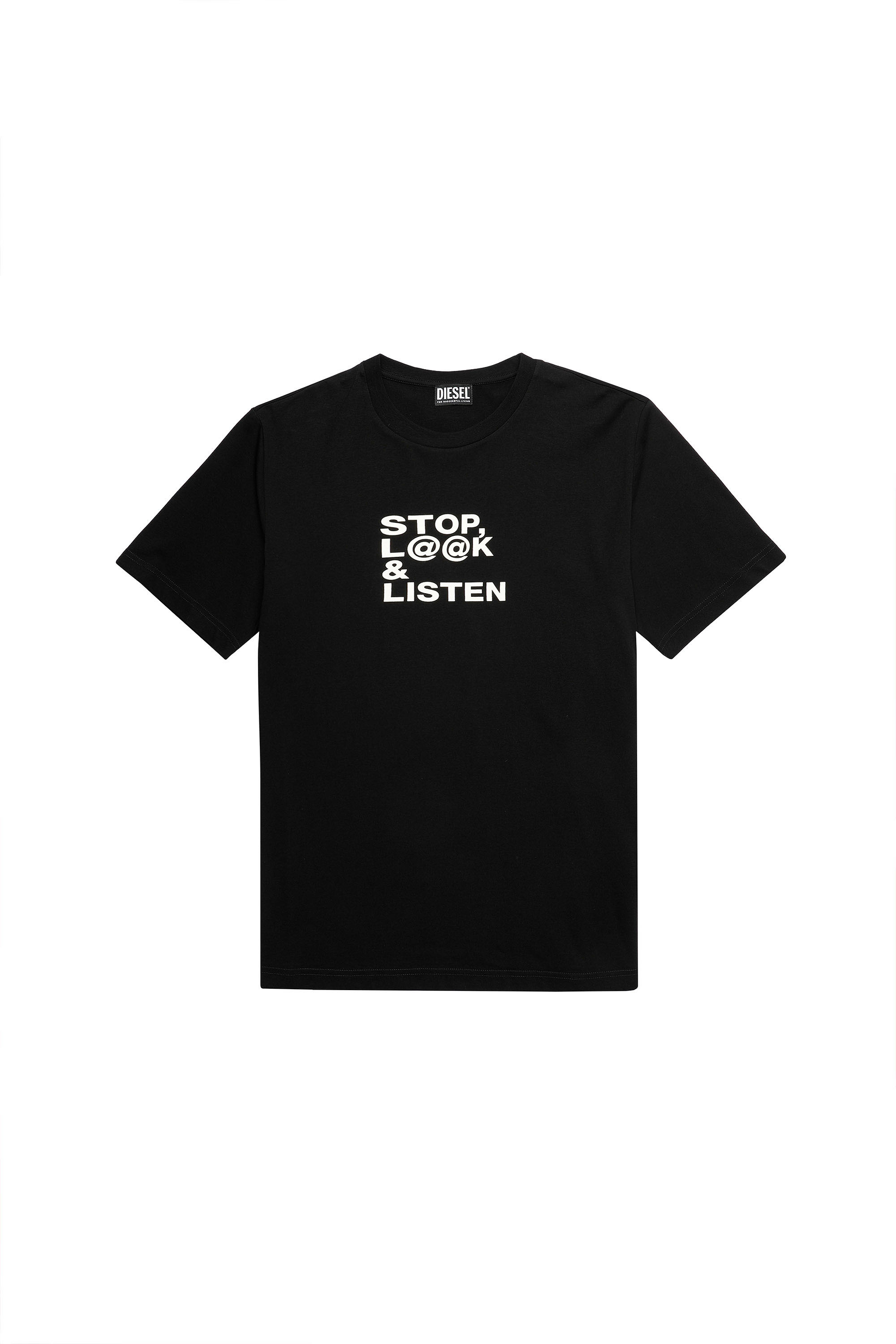 T-JUST-B54, Schwarz - T-Shirts