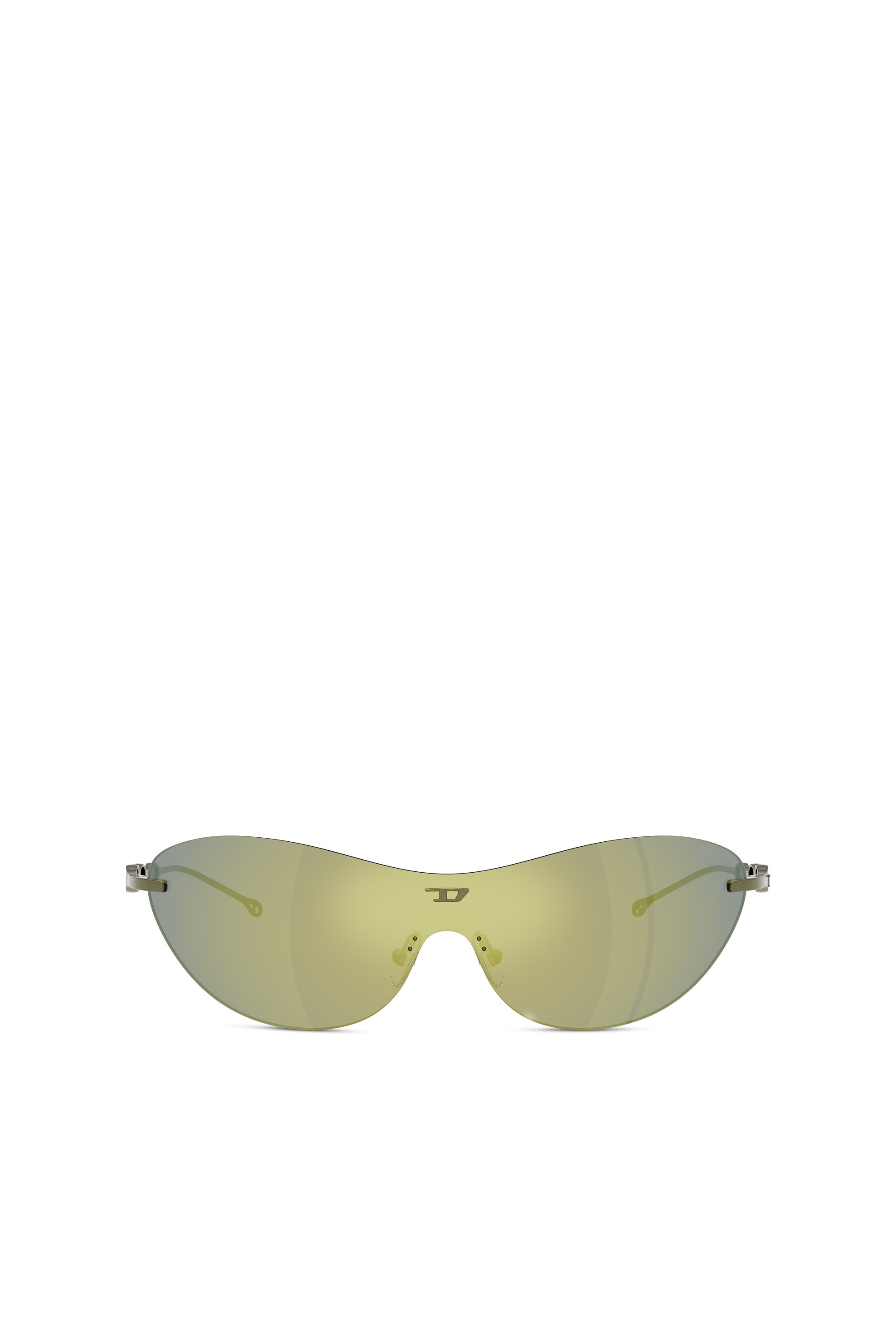 Diesel - 0DL1006 SIZE 35, Lunettes de soleil ovales Mixte in Vert - 1