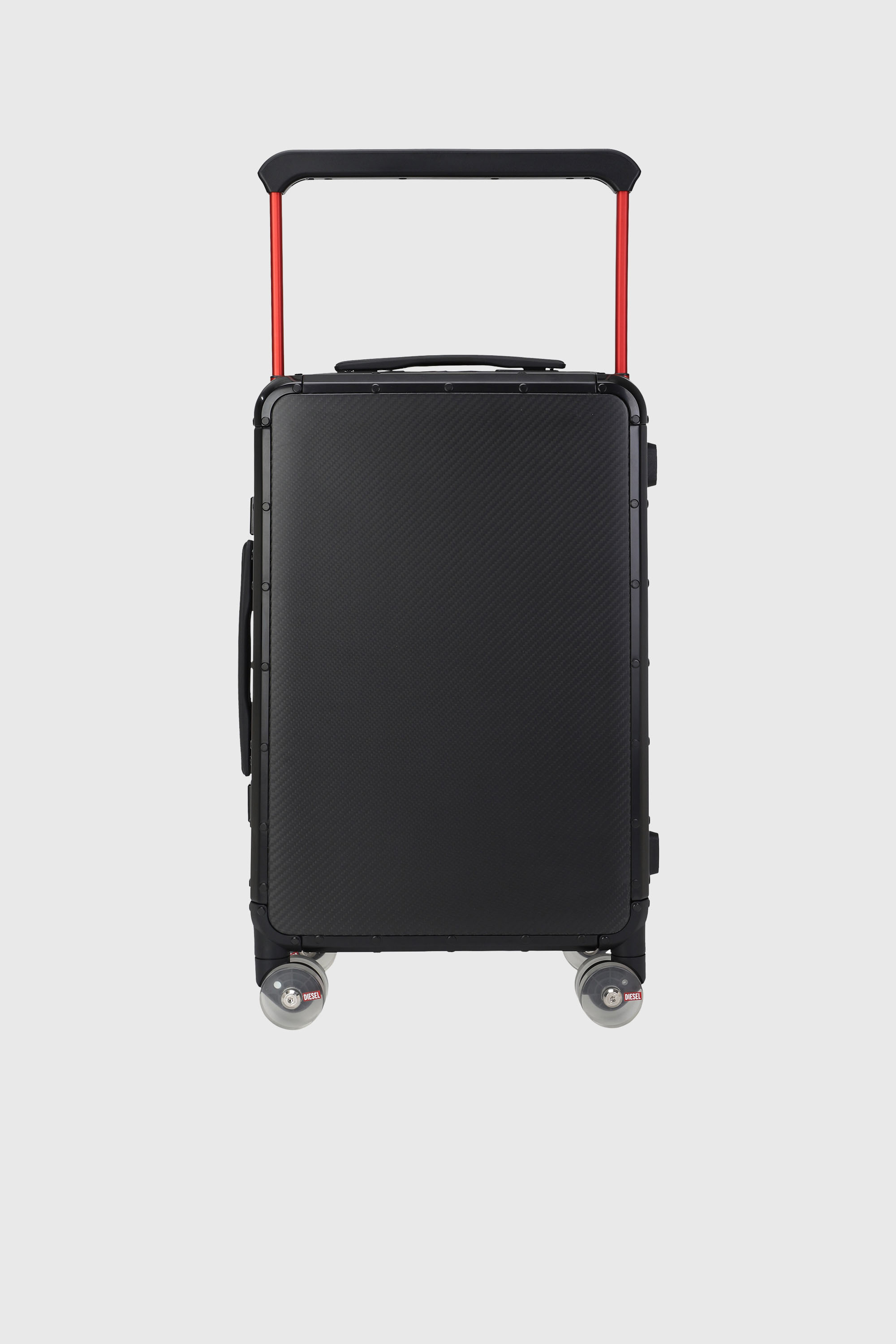 Diesel - DSL CARBON FIBER TROLLEY-BLACK- DSL001, Valigia in fibra di carbonio taglia S Unisex in Nero - 2