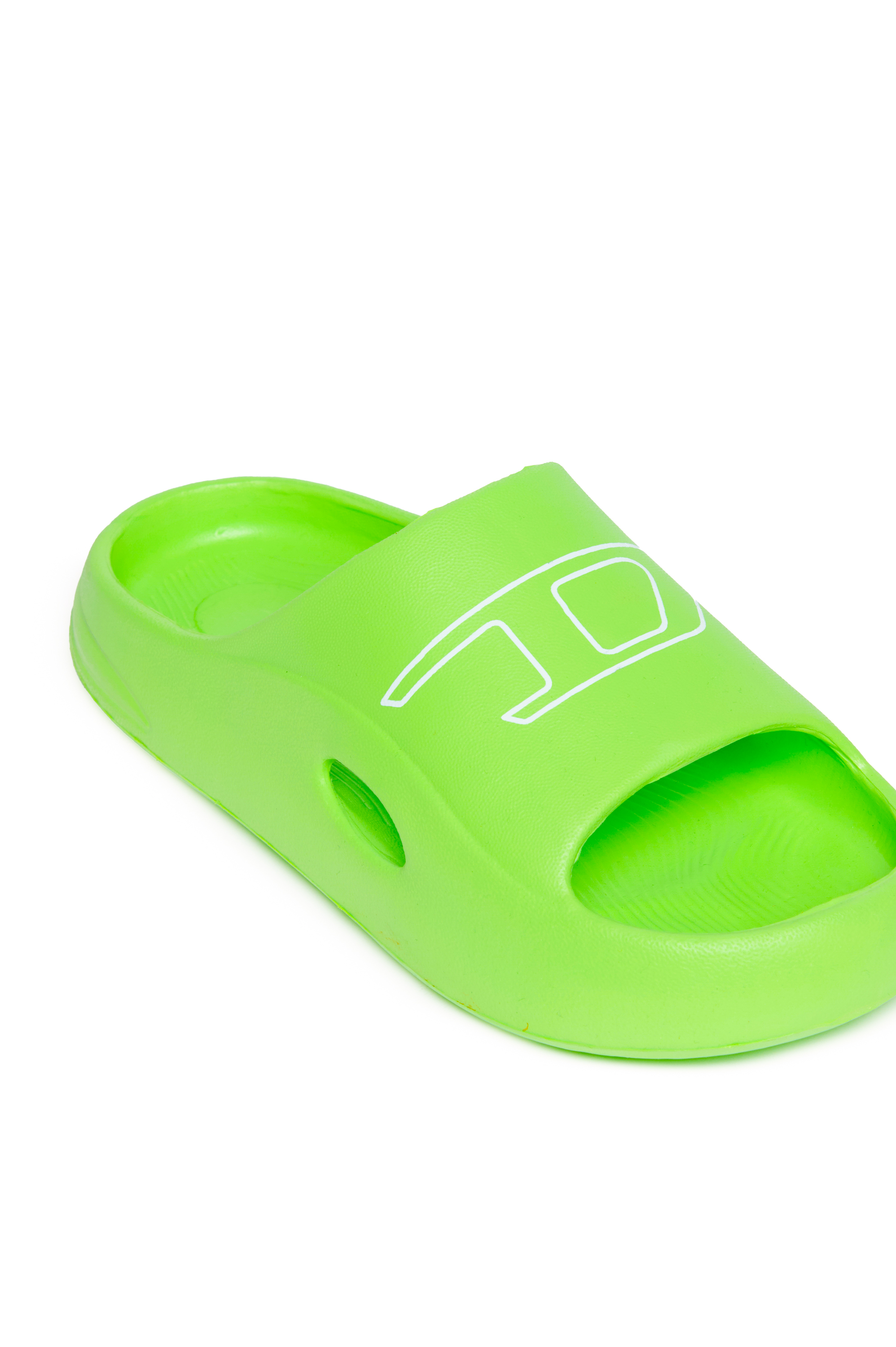 Diesel - SA-CHUNCKY D, Claquettes de piscine en EVA avec imprimé à logo Mixte in Vert - 4