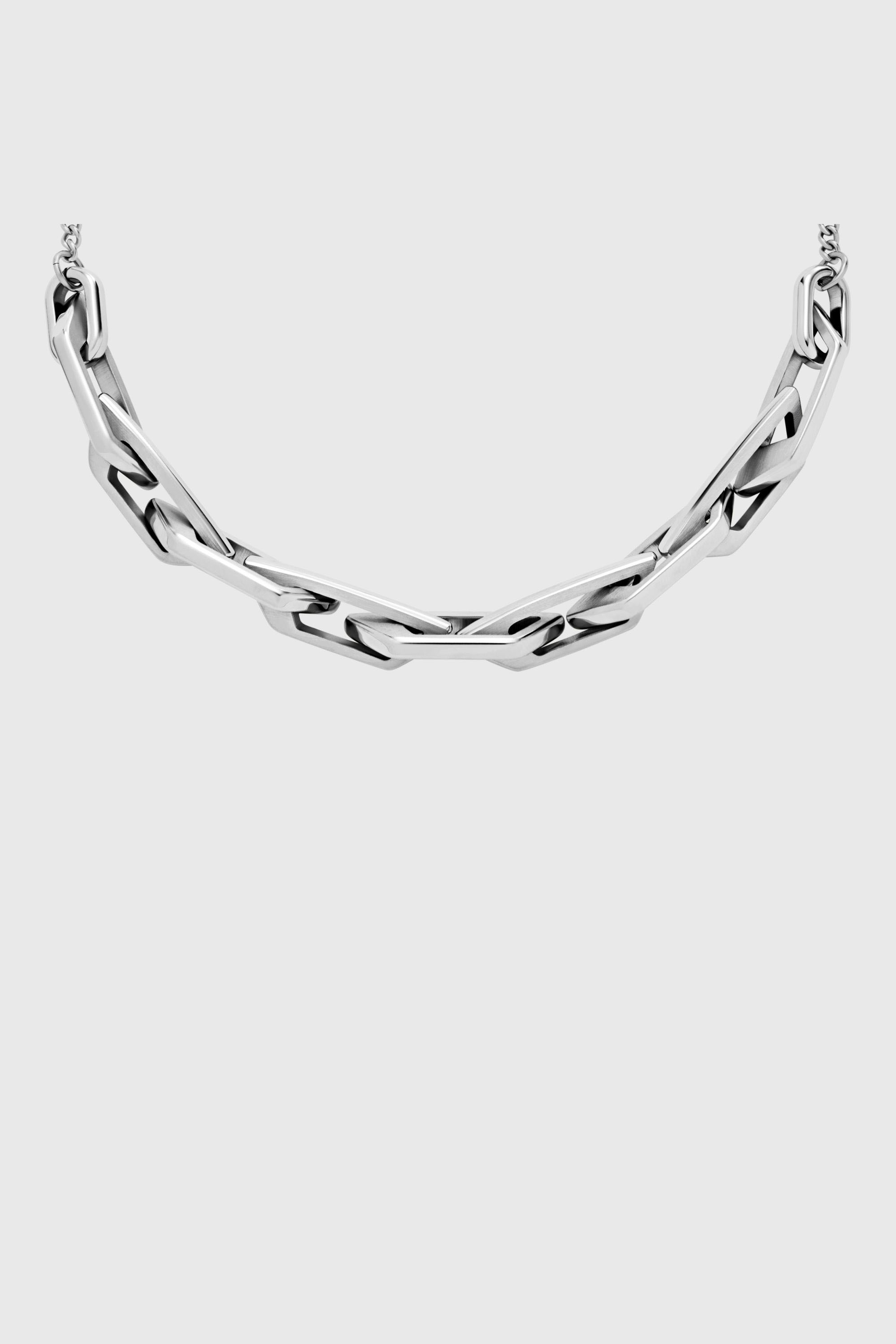 Diesel - DX1578040 JEWEL, Collier cha&icirc;ne en acier inoxydable Mixte in Gris argent&eacute; - 2