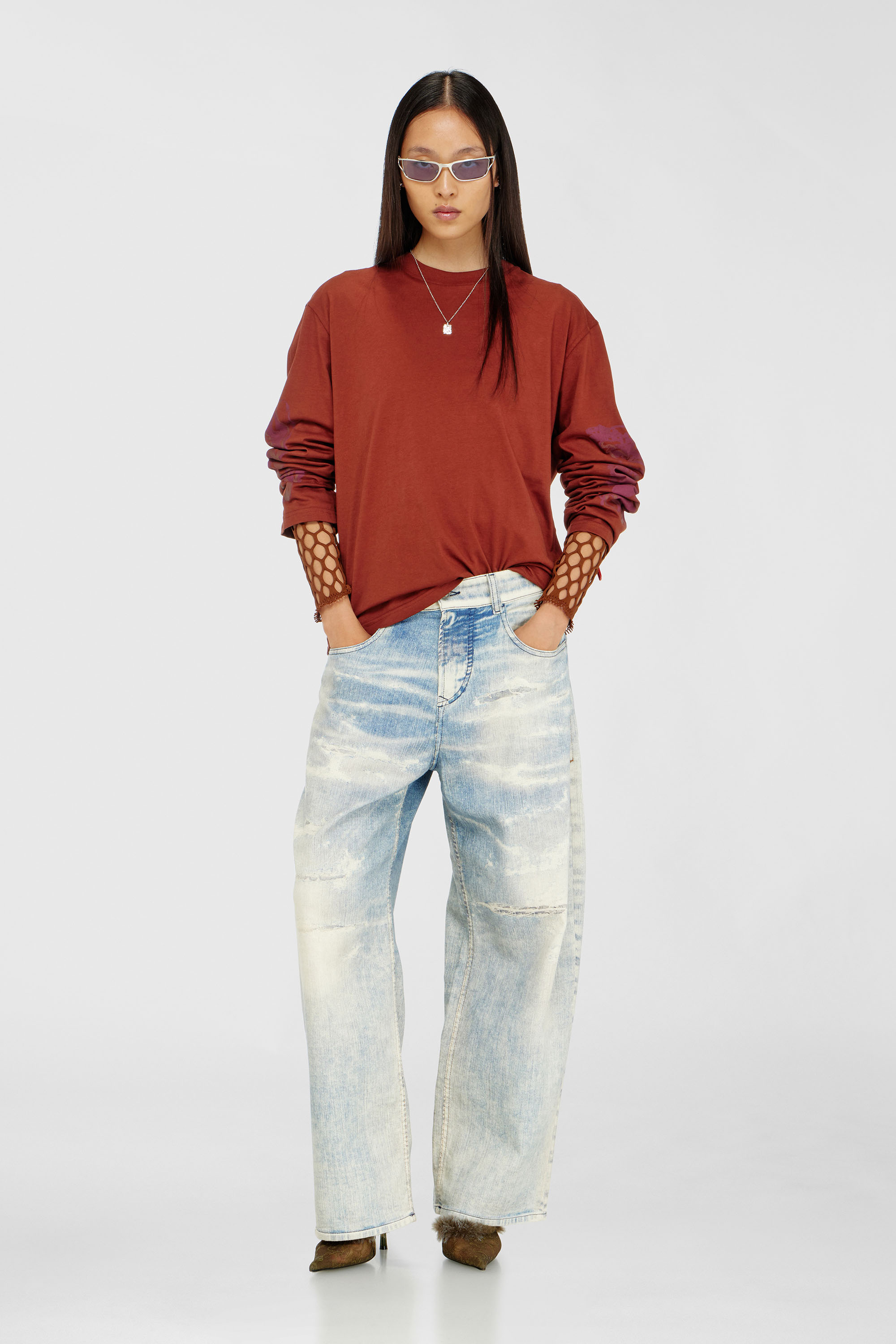 Diesel - Unisex's Relaxed 2097 D-Enim-M Joggjeans&reg; 068XM, Light Blue - 1